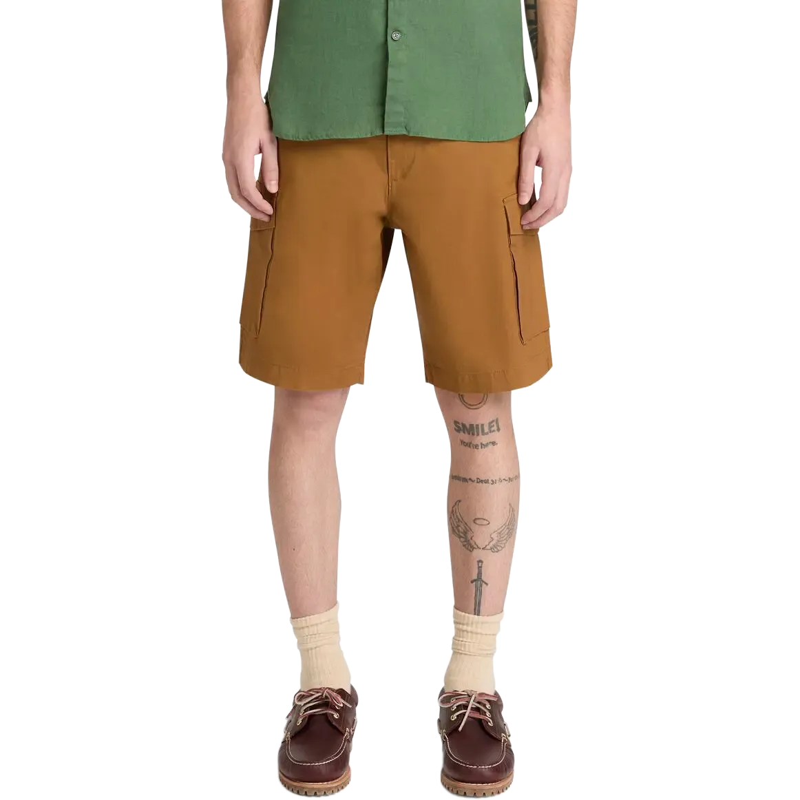Brookline Poplin Cargo Shorts Men