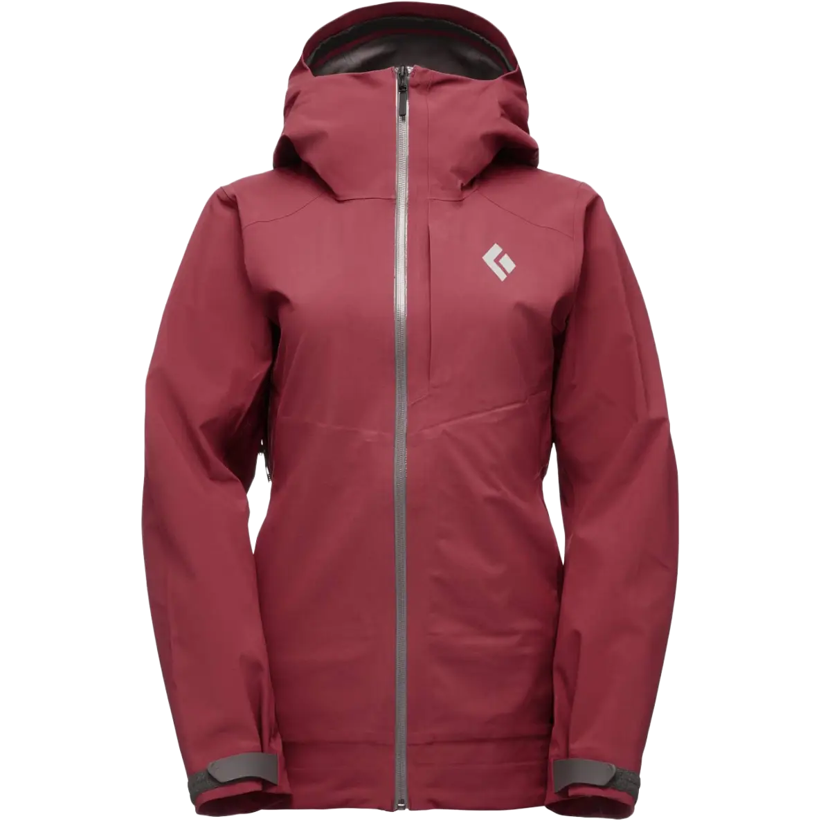 Black Diamond Recon Stretch Ski Shell Women regnjakke - Wine - XS - Regnjakker