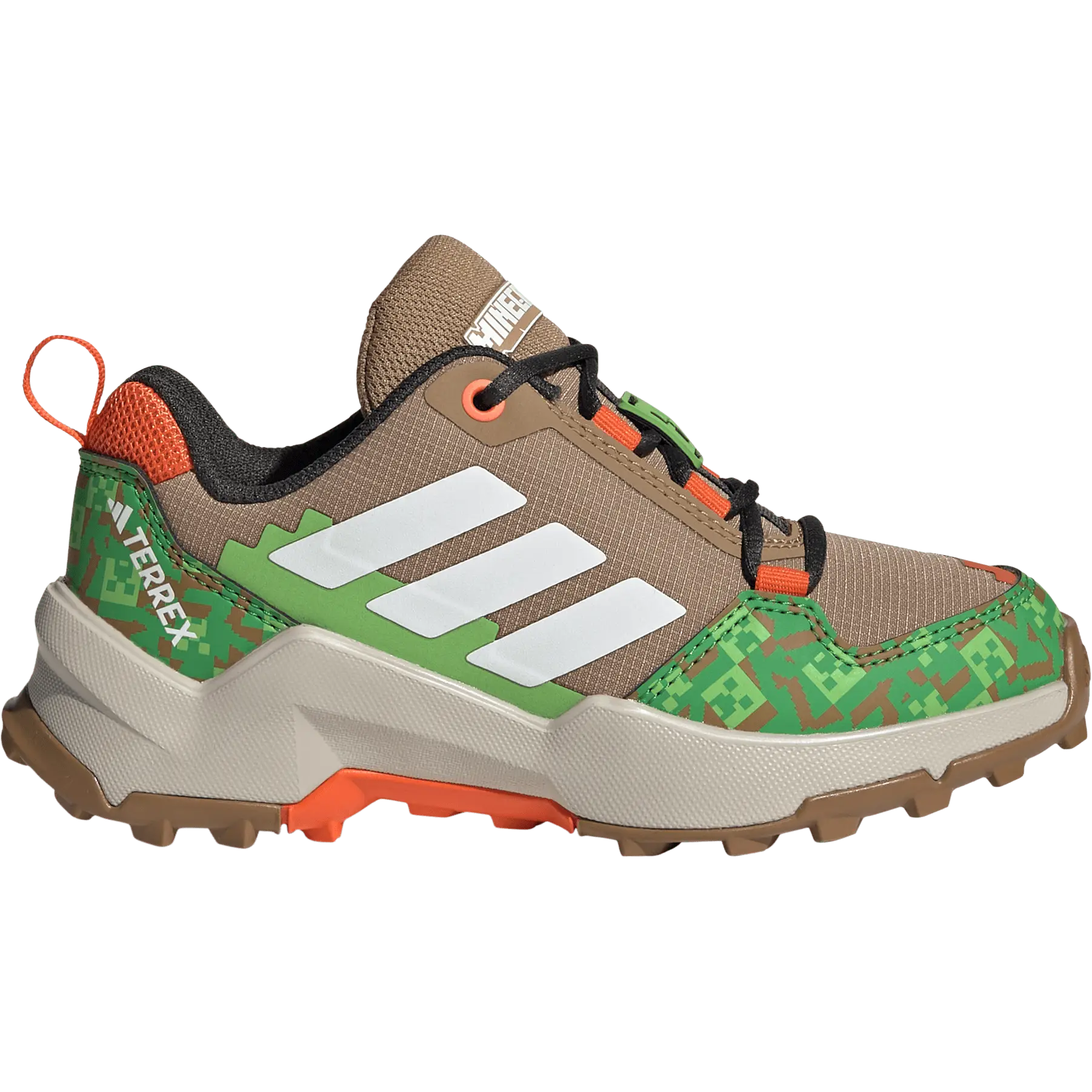 Adidas Terrex AX4R Minecraft Kids - Cardbo - UK3/EU 35 1/3 - Vandresko til børn