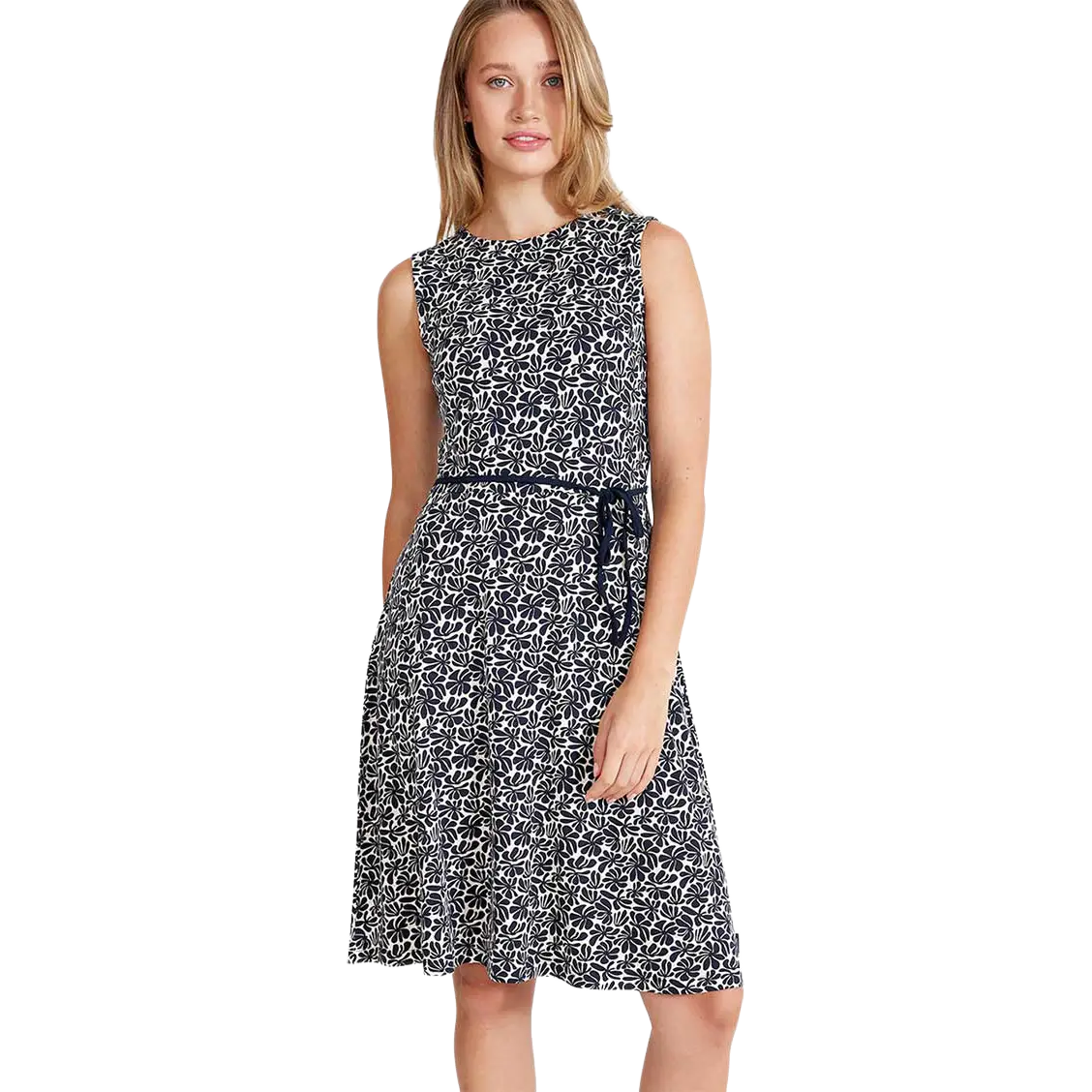 Holebrook Asta Dress kjole - Sand/Navy - L - Outdoor kjoler