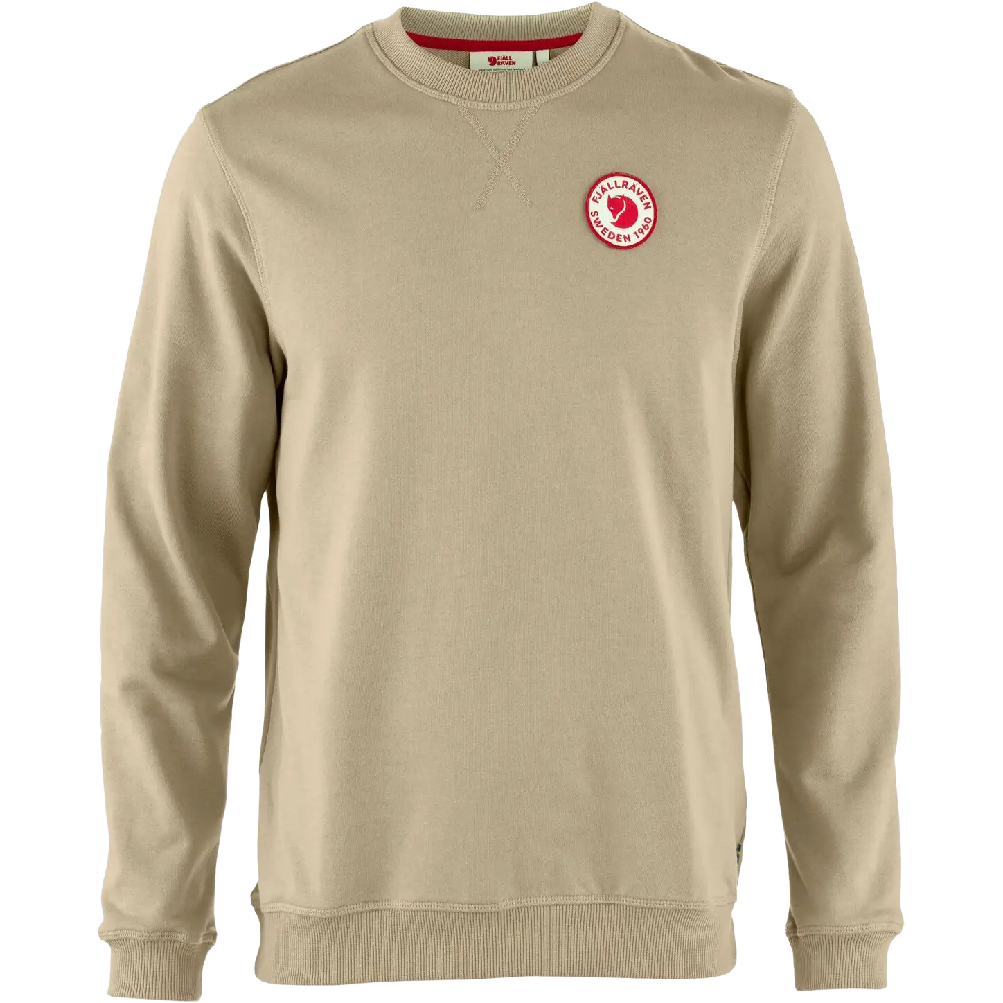 Fjällräven 1960 Logo Badge Sweater Men sweatshirt - Fossil - Sweatshirts