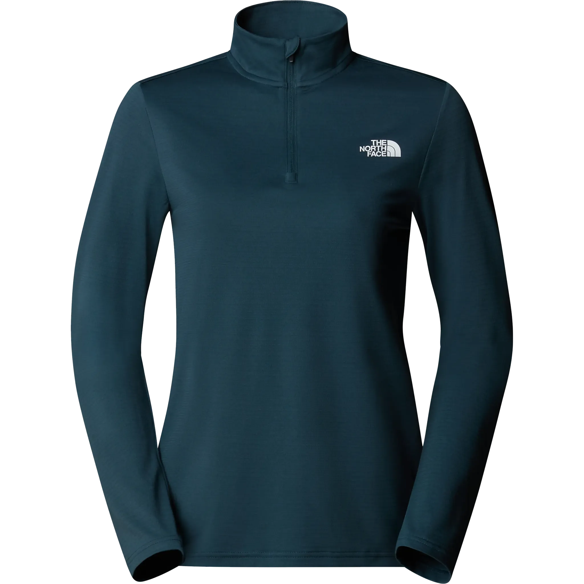Flex 1/4 Zip Tee Slim Women