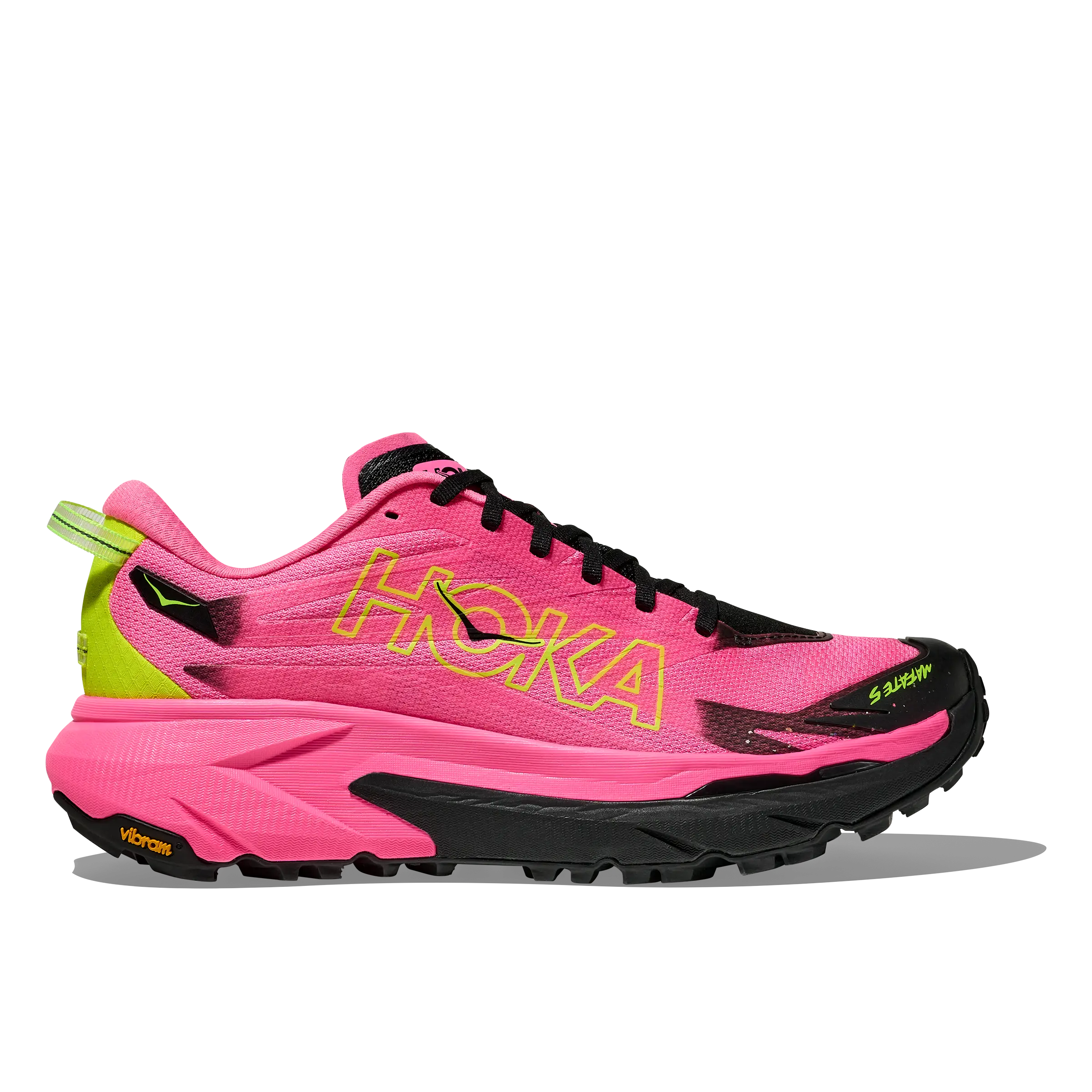 HOKA One One Mafate 5 Women - Neon Rose/Black - US9,5/UK8/42 - Trailsko