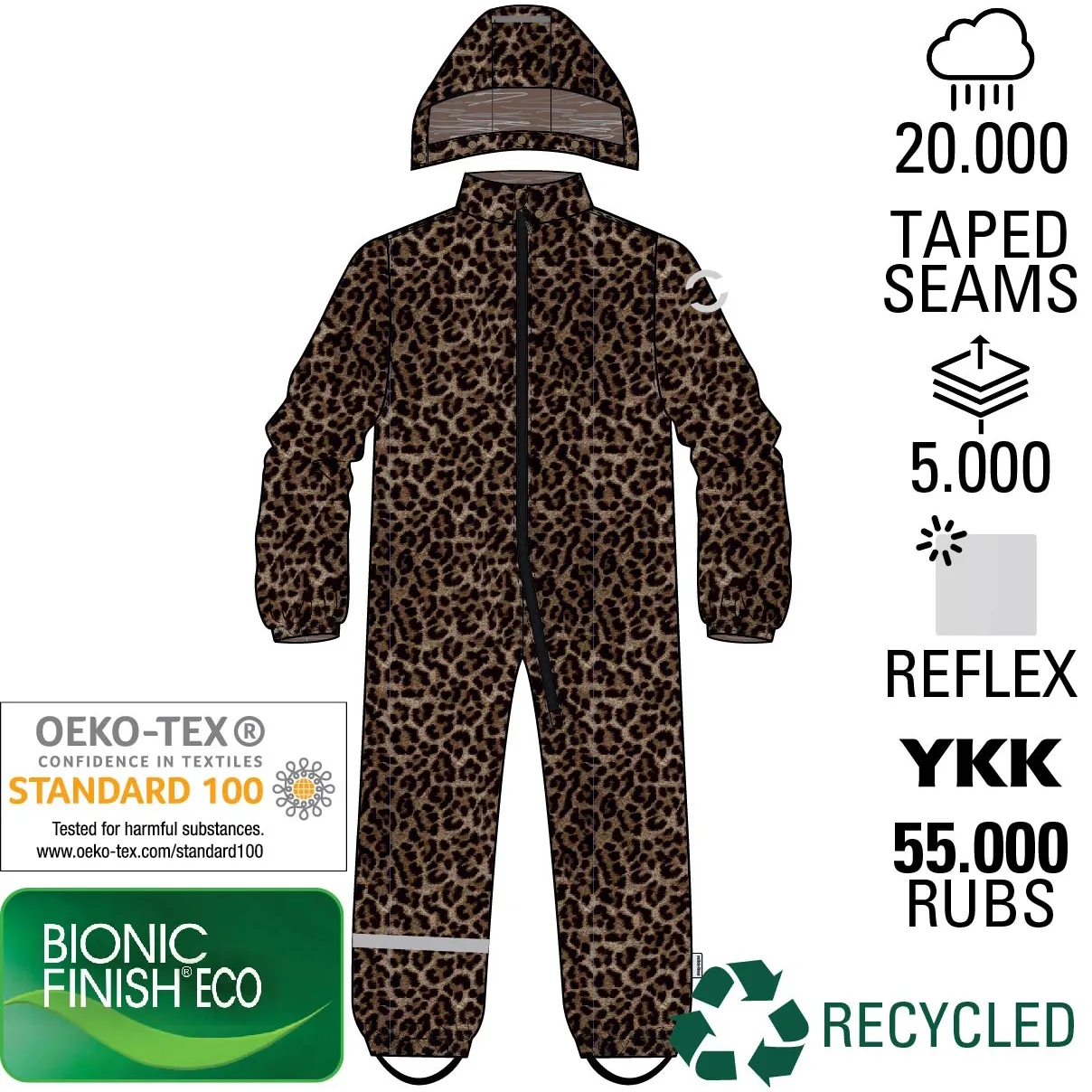 Snow Suit Solid flyverdragt
