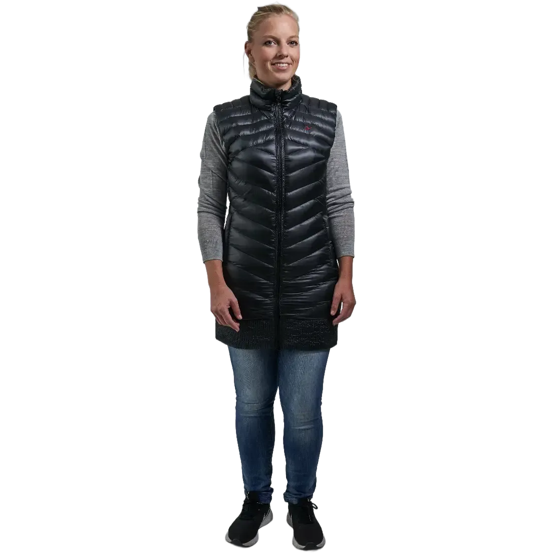 Tuya Long Down Vest Women dunvest