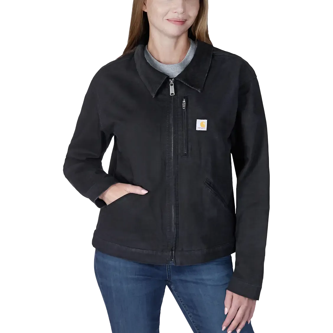 Relaxed Fit Canvas Detroit Jacket Women