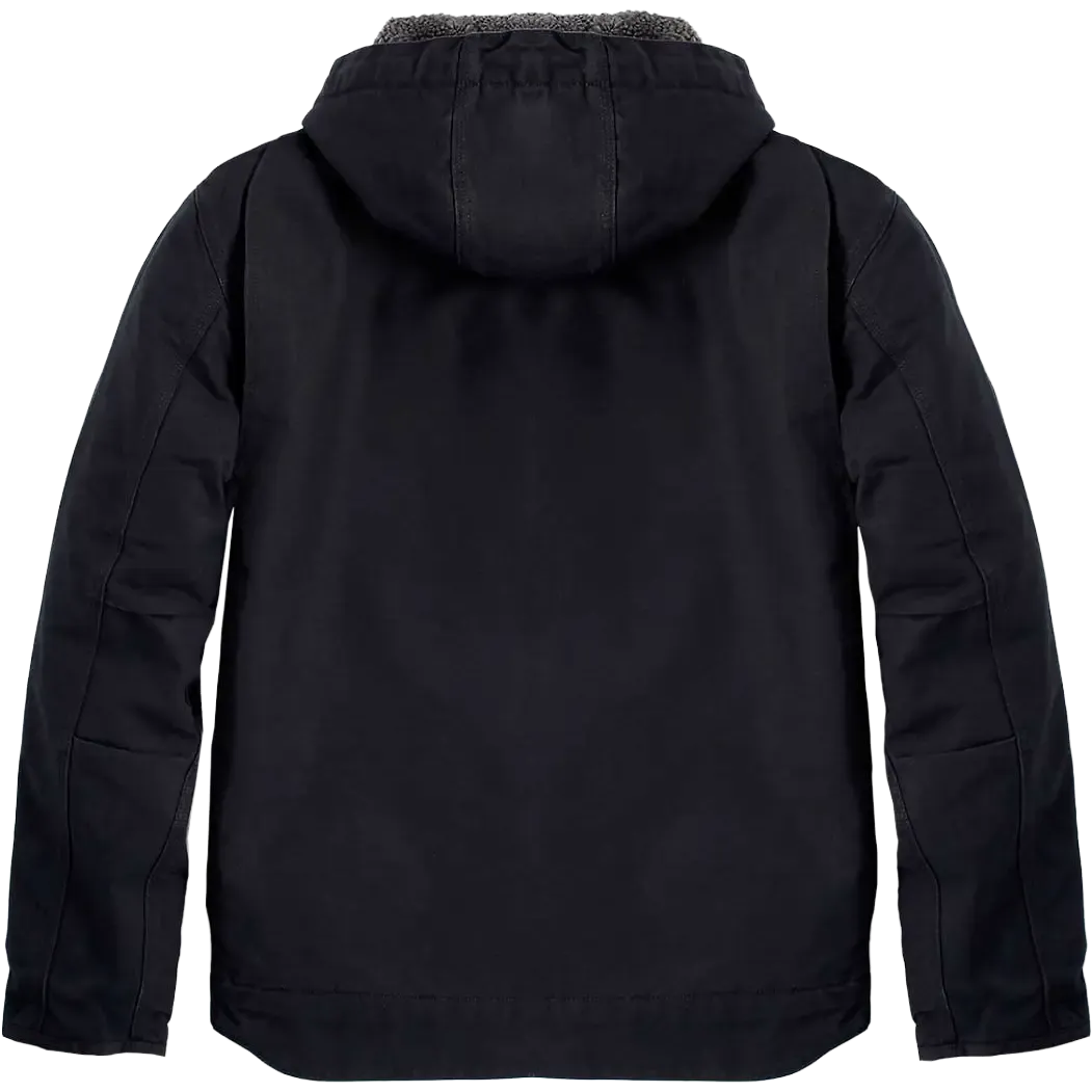 Washed Duck Sherpa Lined Jacket Men herrejakke