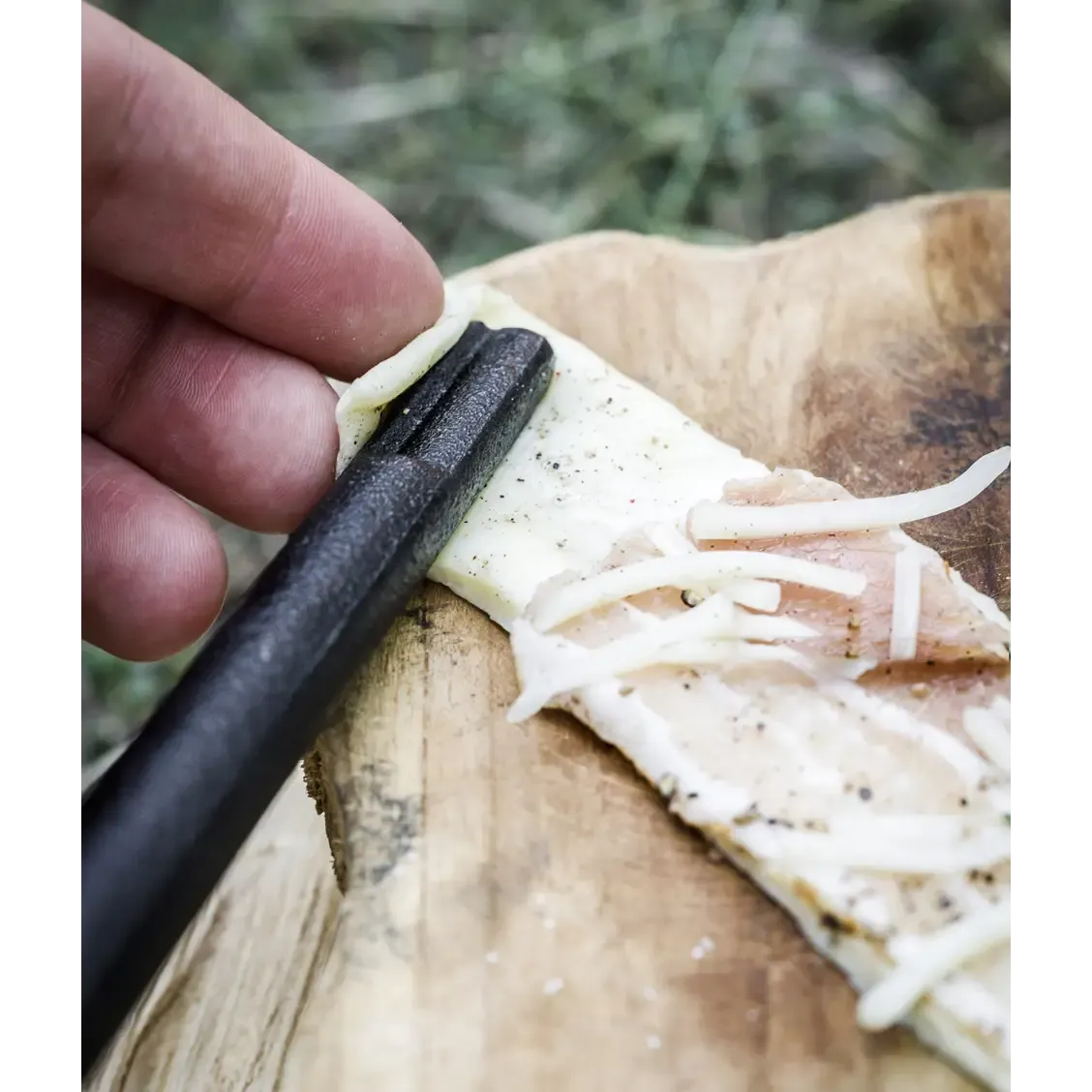 Campfire Bread Skewer With Cast-Iron Tip