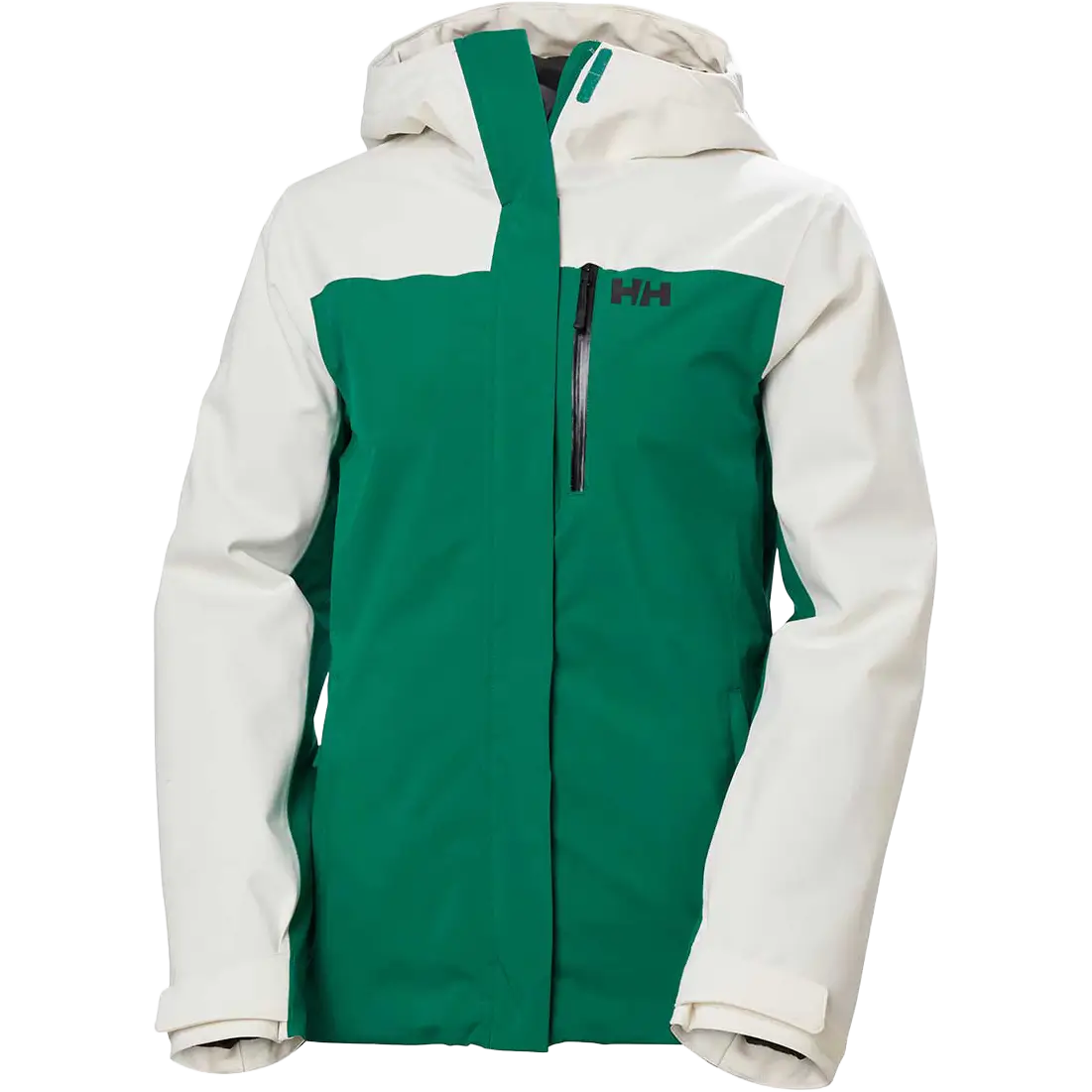 Helly Hansen Snowplay Jacket Women damejakke - Emerald - M - Vinterjakker