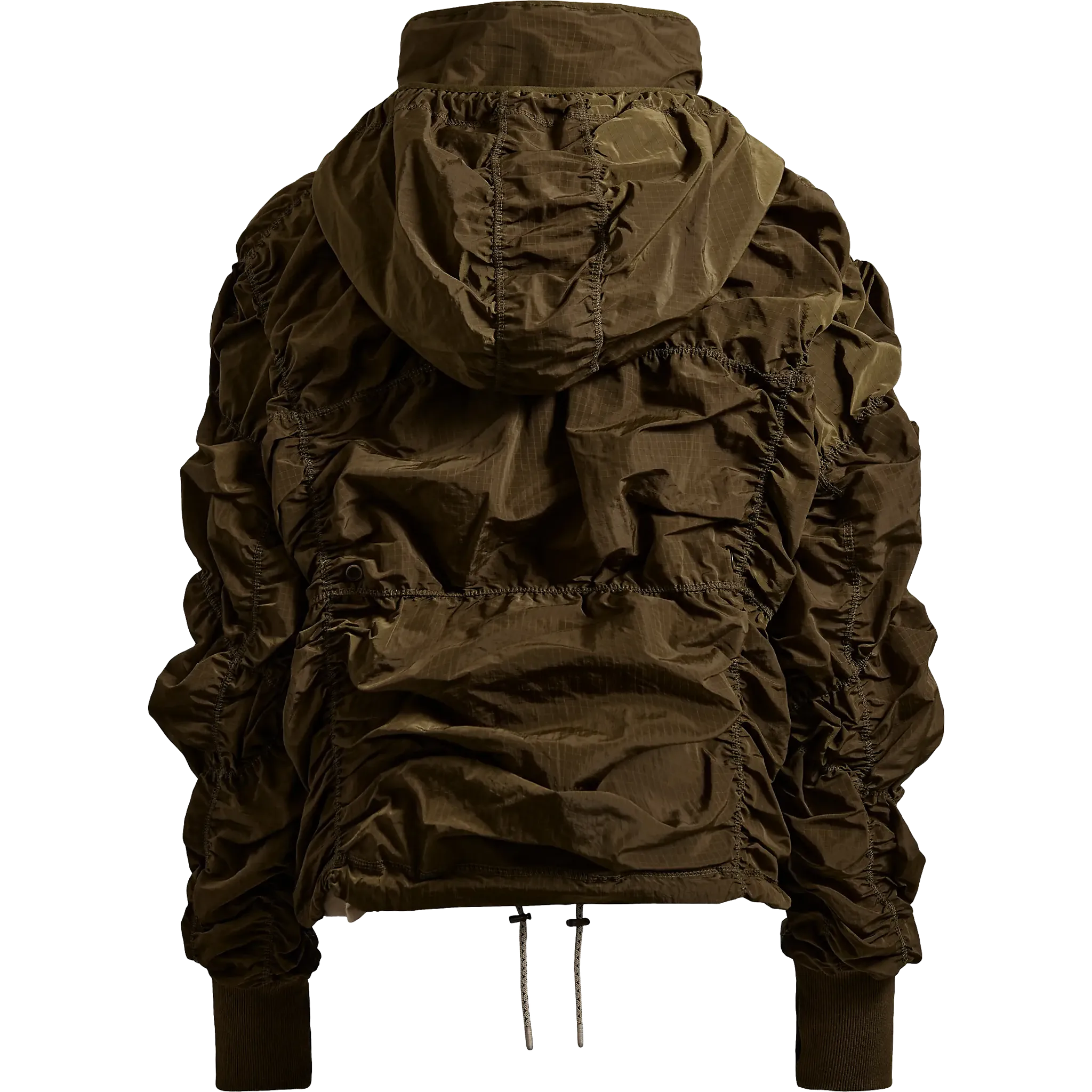 Ridge Parachute Zip Removable Hood Jacke