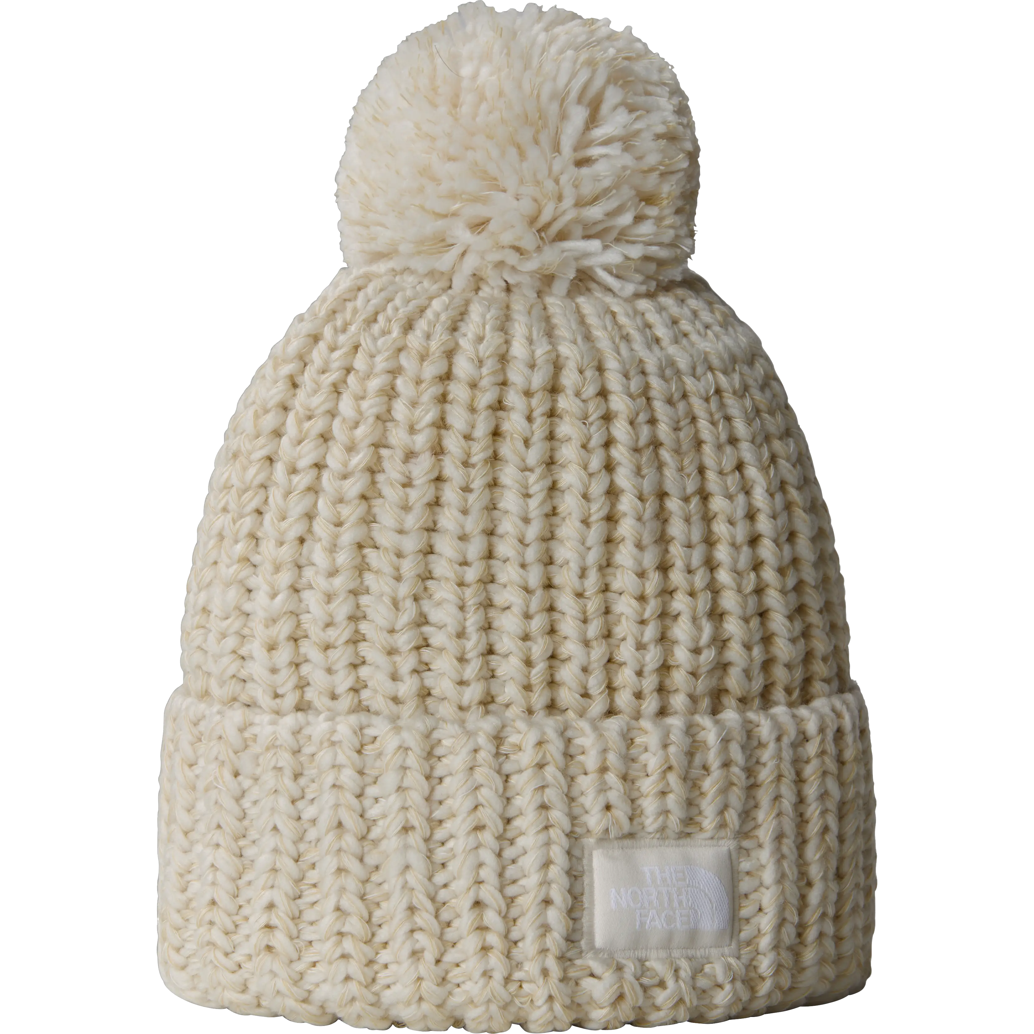 The North Face Cozy Chunky Cabin Beanie - Gardenia White/ - One size - Huer