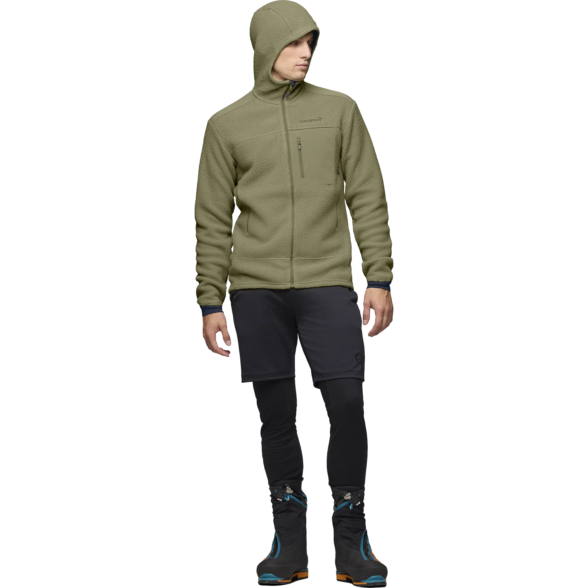 Trollveggen Warm3 Zip Hood Men