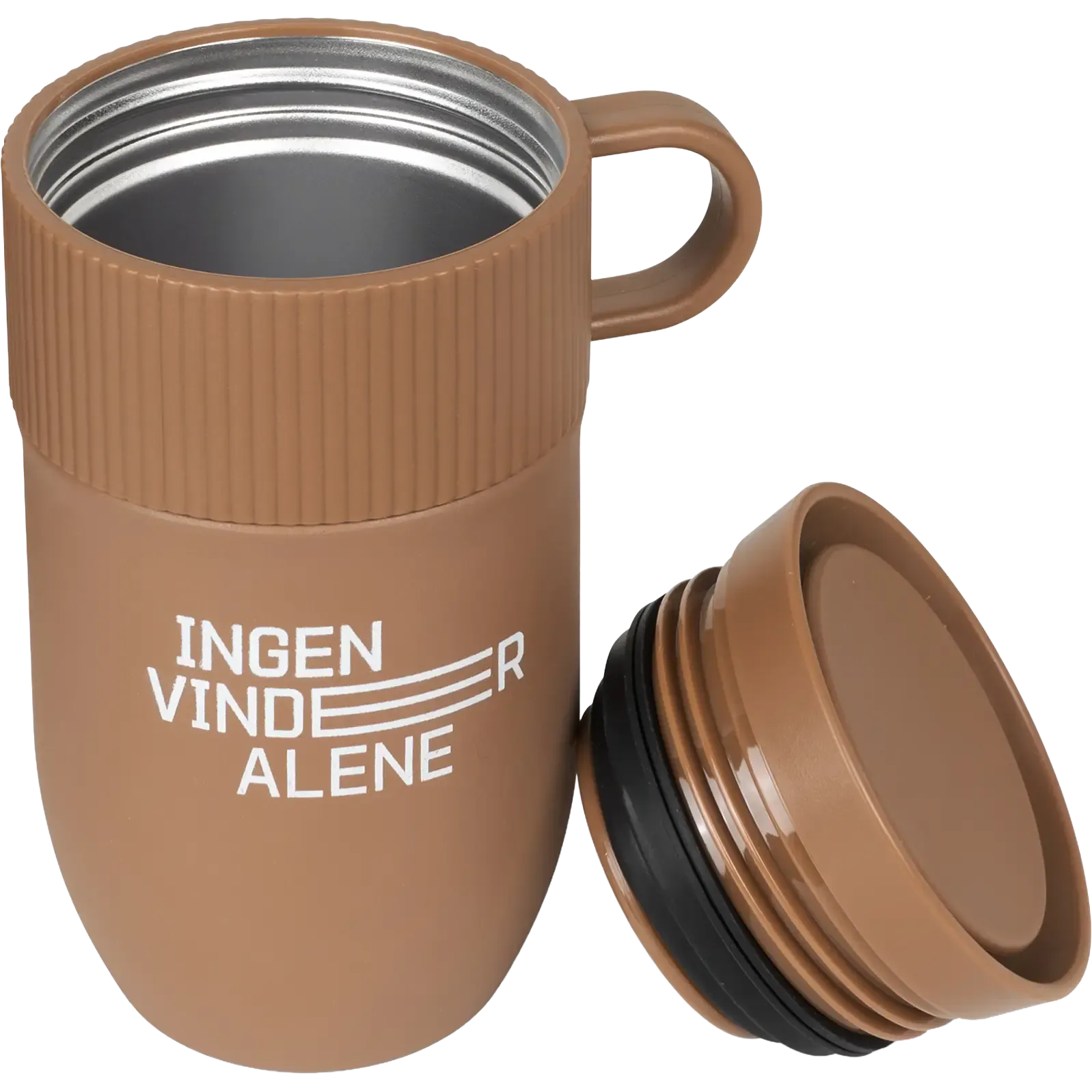Ted Travel Mug - Ingen Vinder Alene Fan 