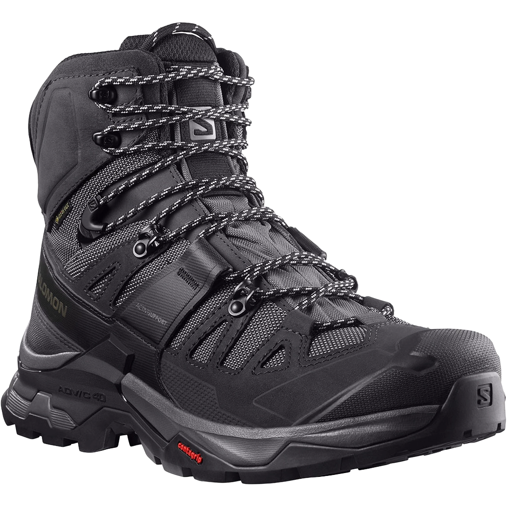 Salomon Quest 4D GTX M Vandrestøvle - Magnet/Black/Quarry - UK 12,5/EU 48 - Vandrestøvler