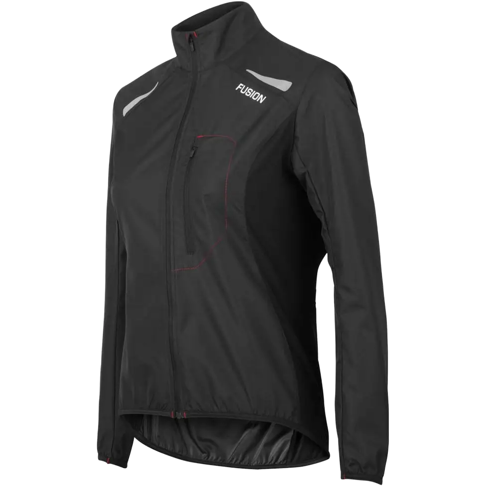 Fusion S1 Run Jacket Women Løbejakke - Sort - XS - Løbejakker