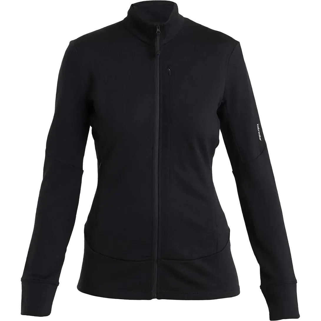 Quantum IV LS Zip Women uldtrøje