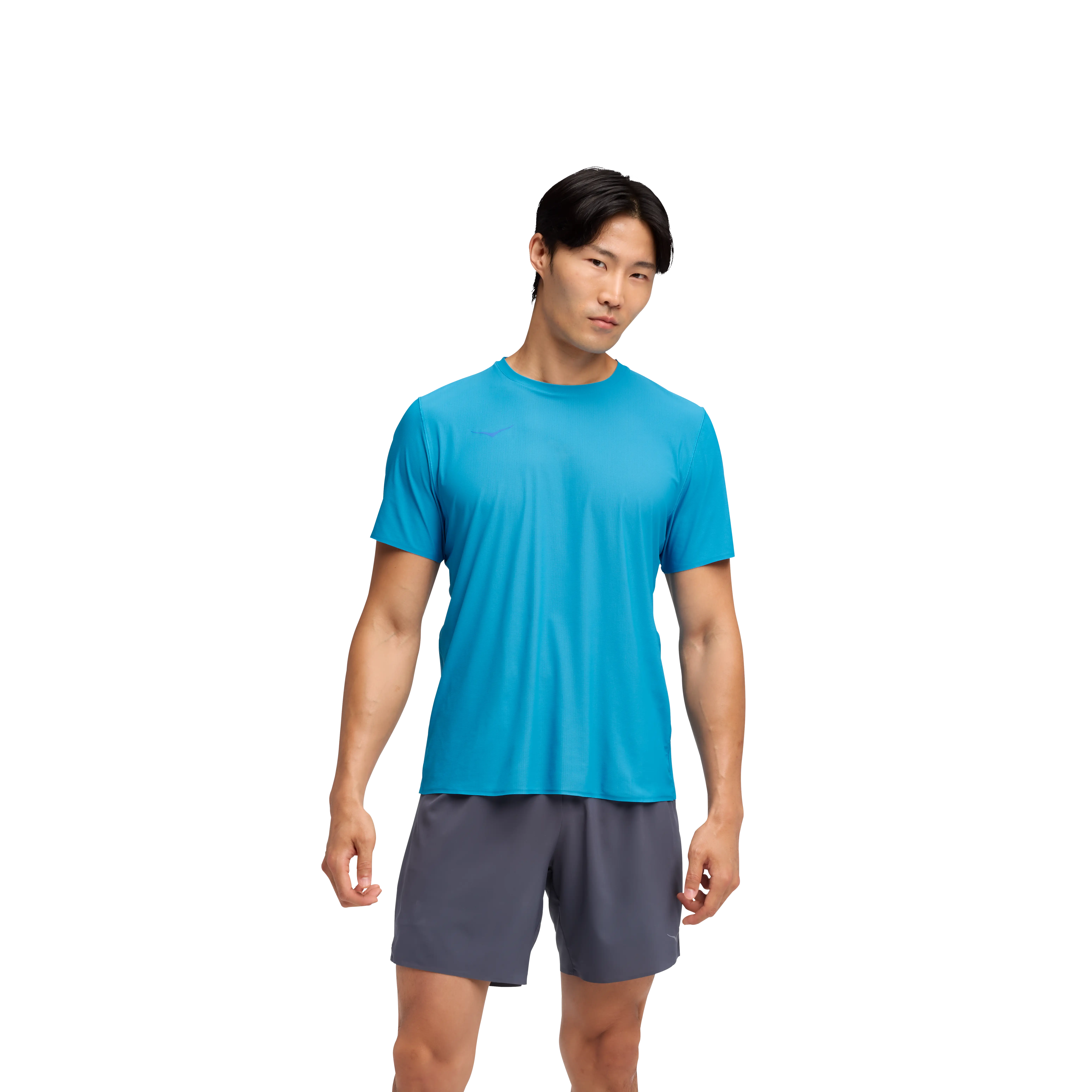 HOKA One One Airolite Short Sleeve 2.0 Men - Hoka Blue - S - Løbe t-shirt