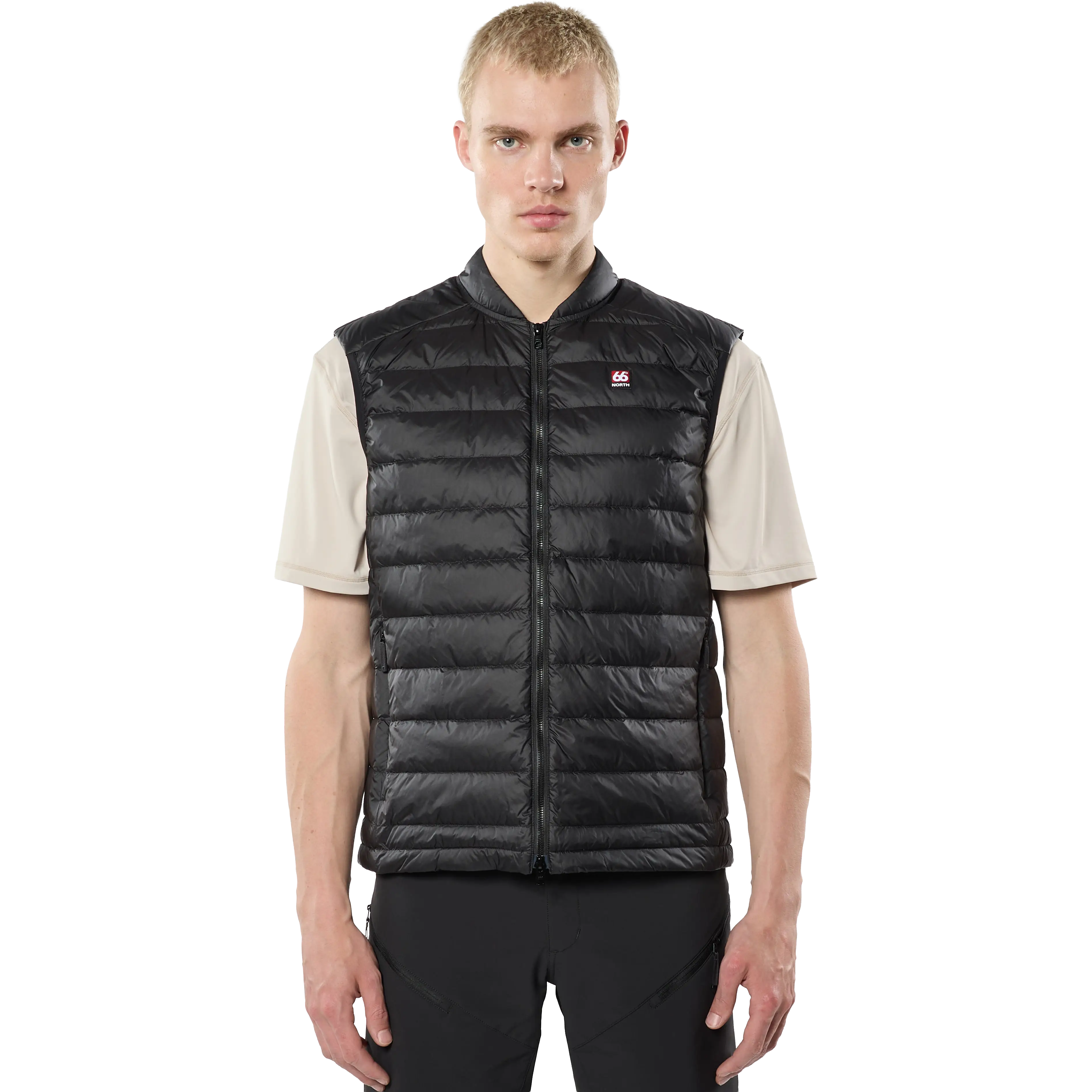 66°North Keilir Down Vest Men - Black - 2XL - Veste