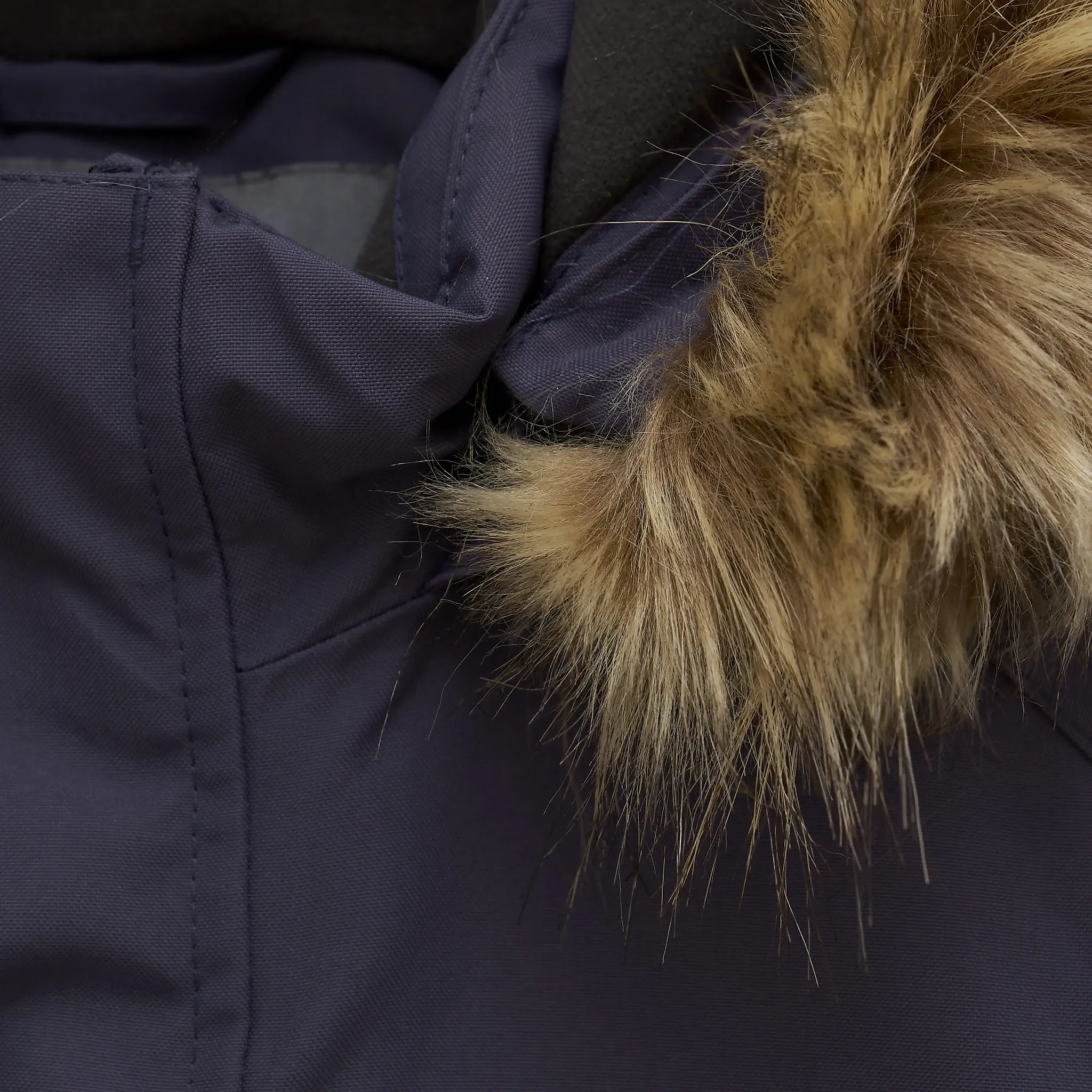 Coverall w. Fake Fur
