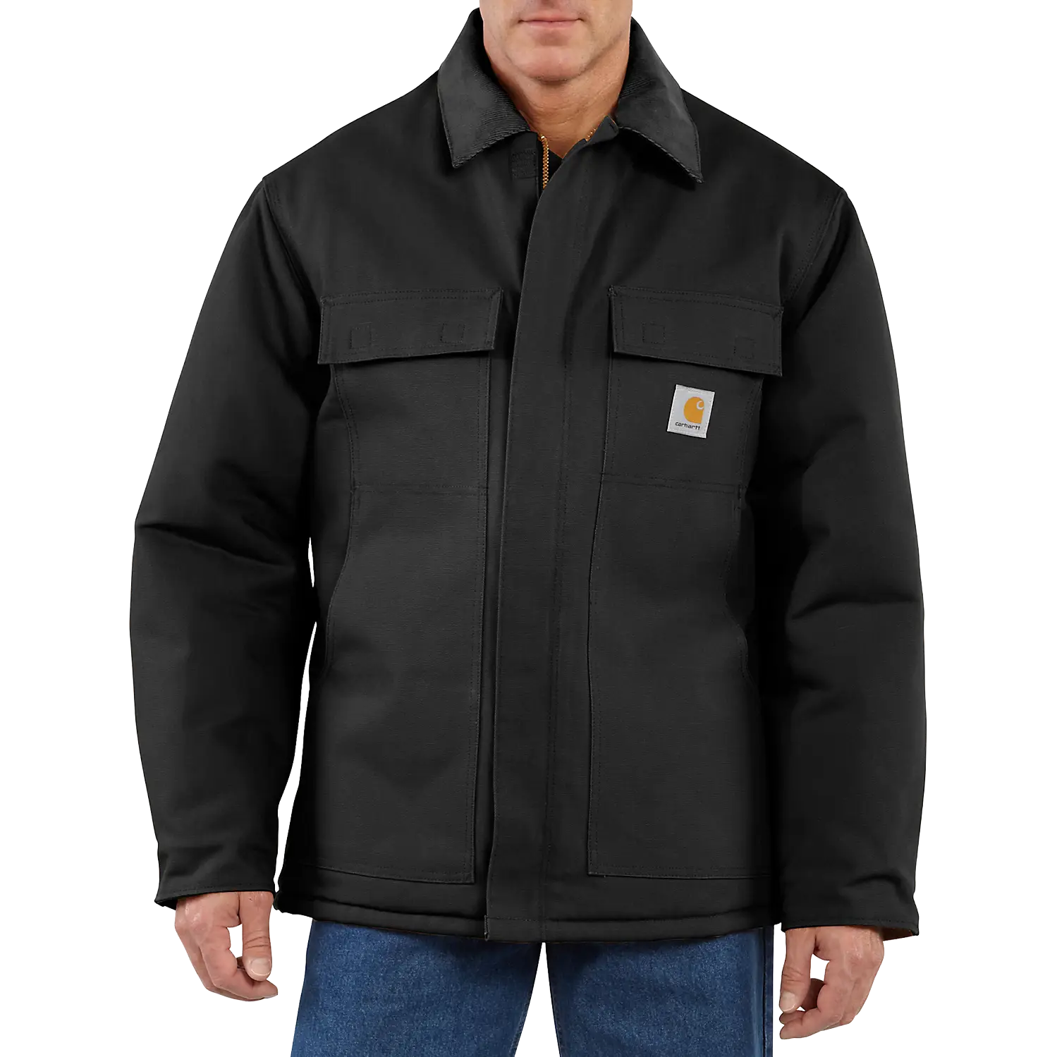 Carhartt C003 Insulated Traditional Coat Men - Black - M - Vinterjakker