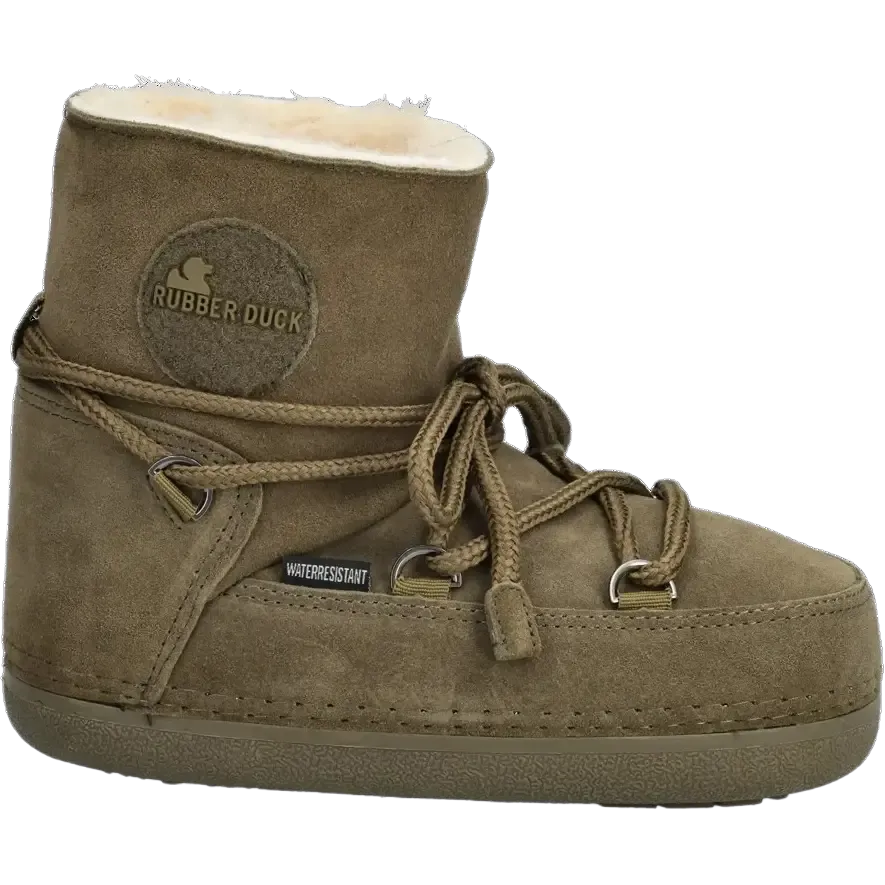 Bulky Boots Suede Women