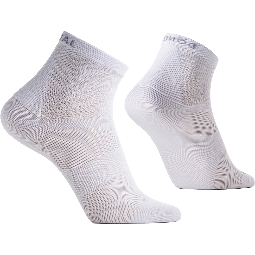 Döndal Run Pace Low Crew løbesokker - White - 42-44 - Løbestrømper