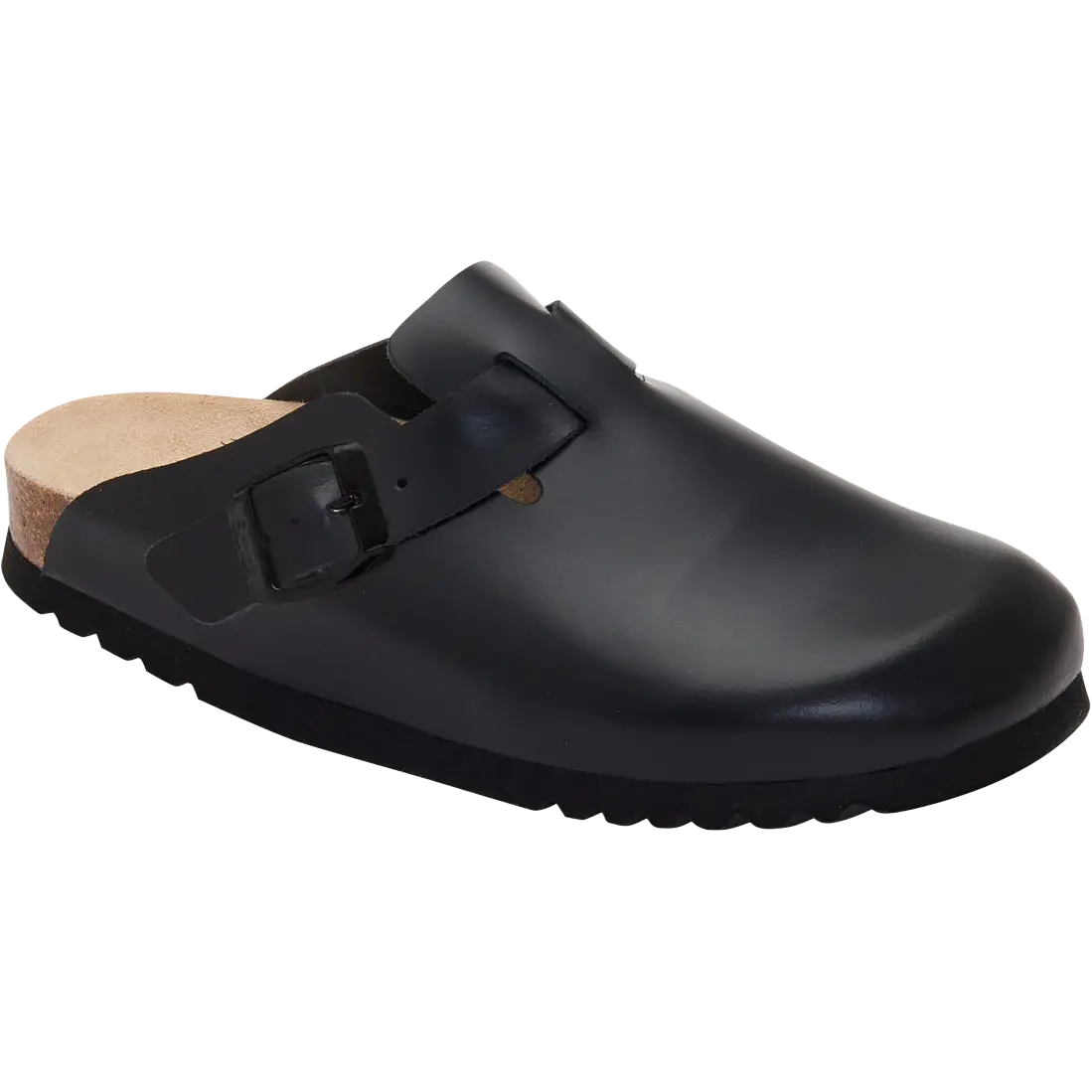 Scholl SL Fae Leather sandaler - Black - 39 - Klipklapper