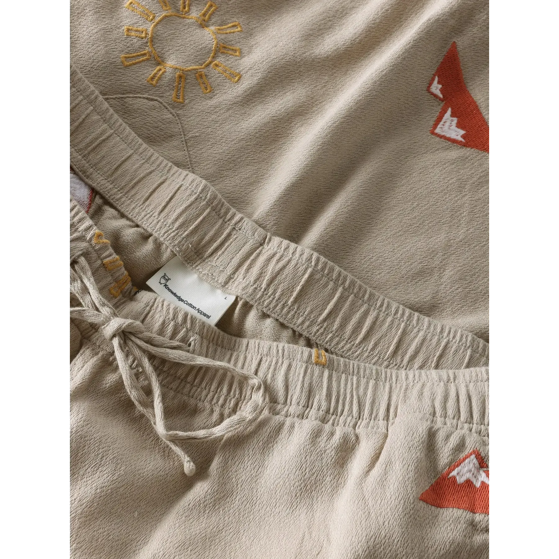 Fig Embroidery Shorts Men