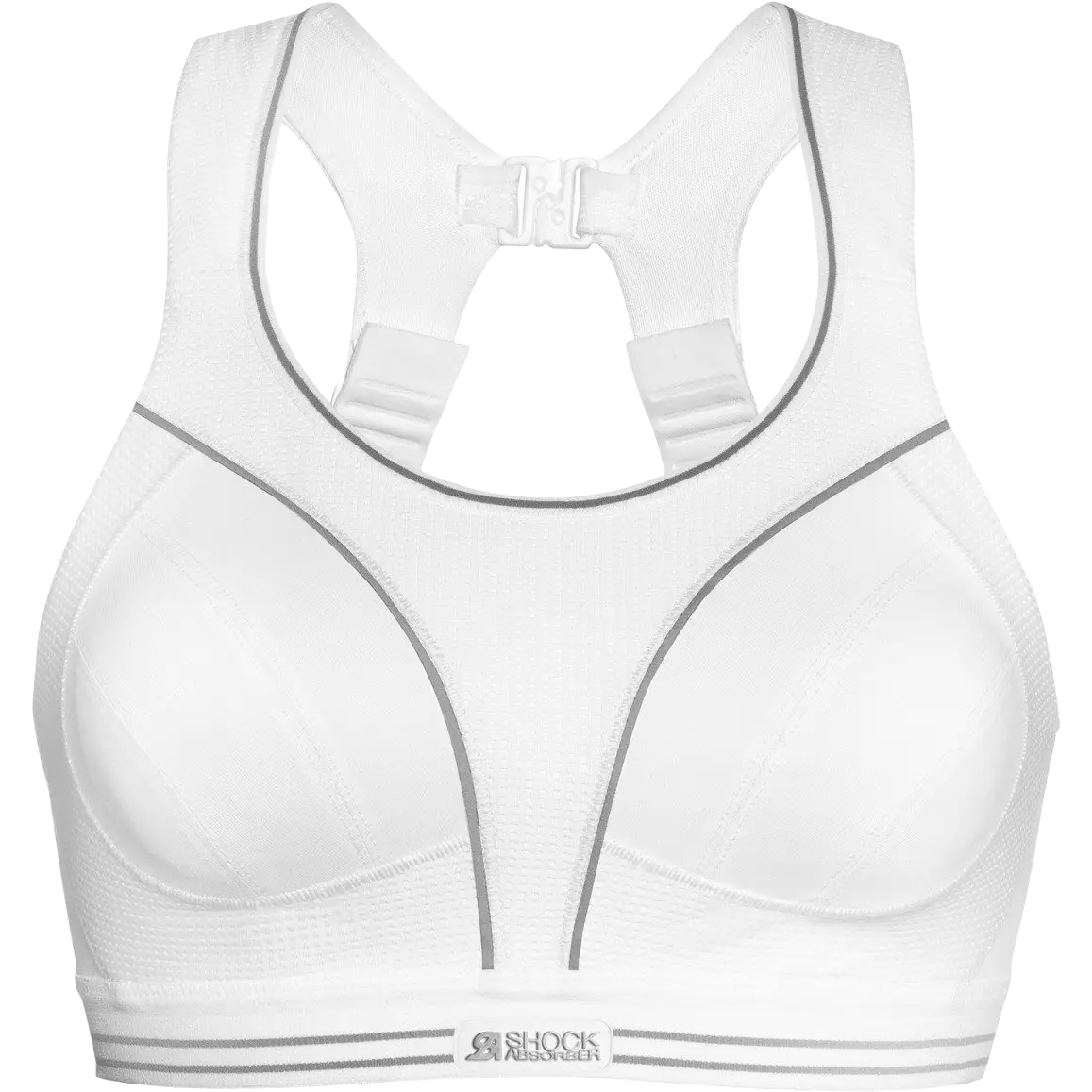 Shock Absorber Ultimate Run Bra - White - 65/A - Løbeundertøj