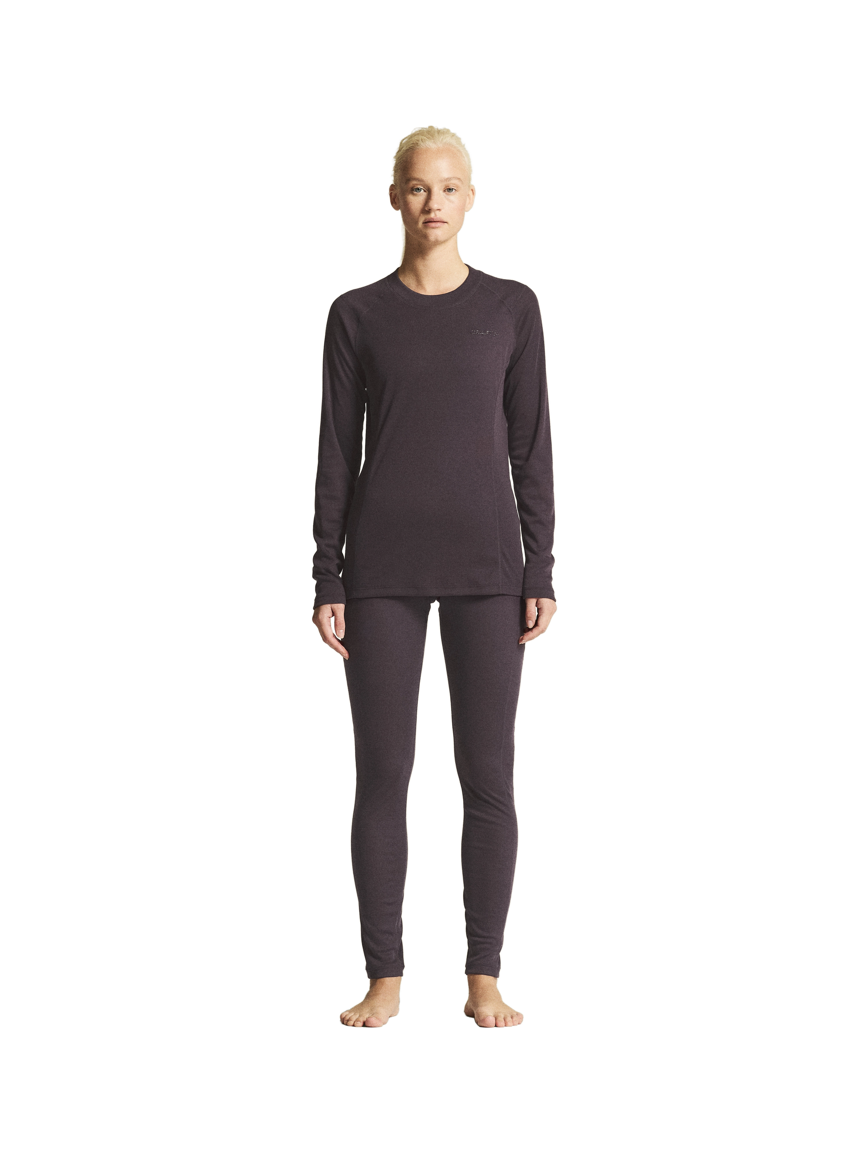 Craft Thermal Baselayer Set Women - Dk Plum - L - Skiundertøj