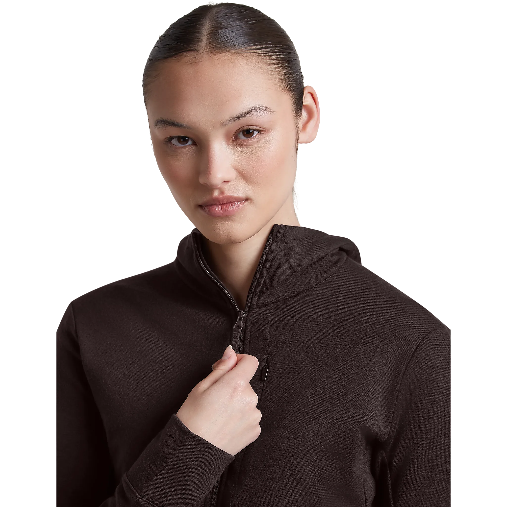 Quantum IV LS Zip Hood Women uldtrøje