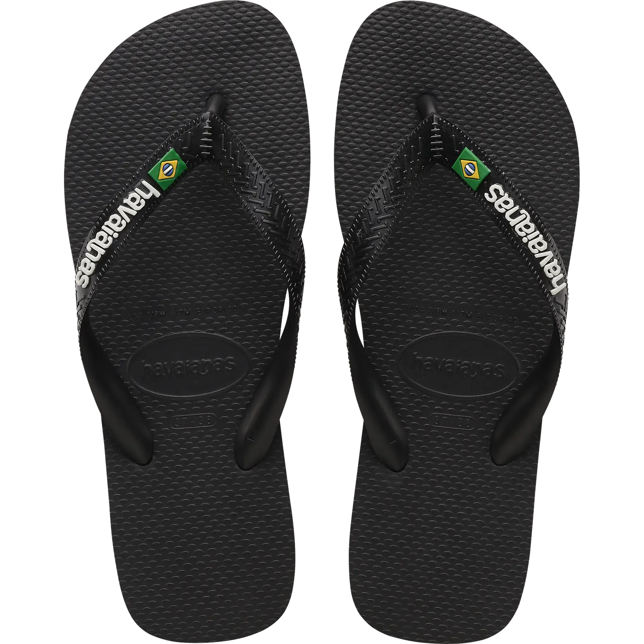 Brasil Logo Flip Flops Men