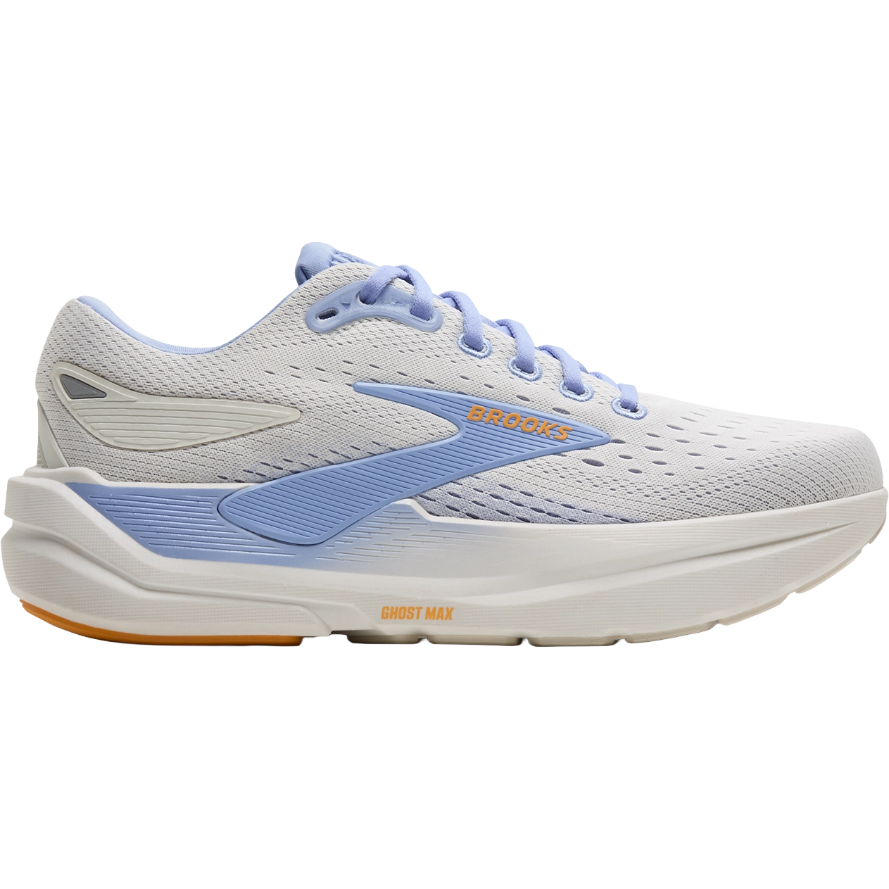 Brooks Ghost Max 3 Women - Coconut/Blue Heron/Orange - US9,5/UK7,5/41 - Løbesko