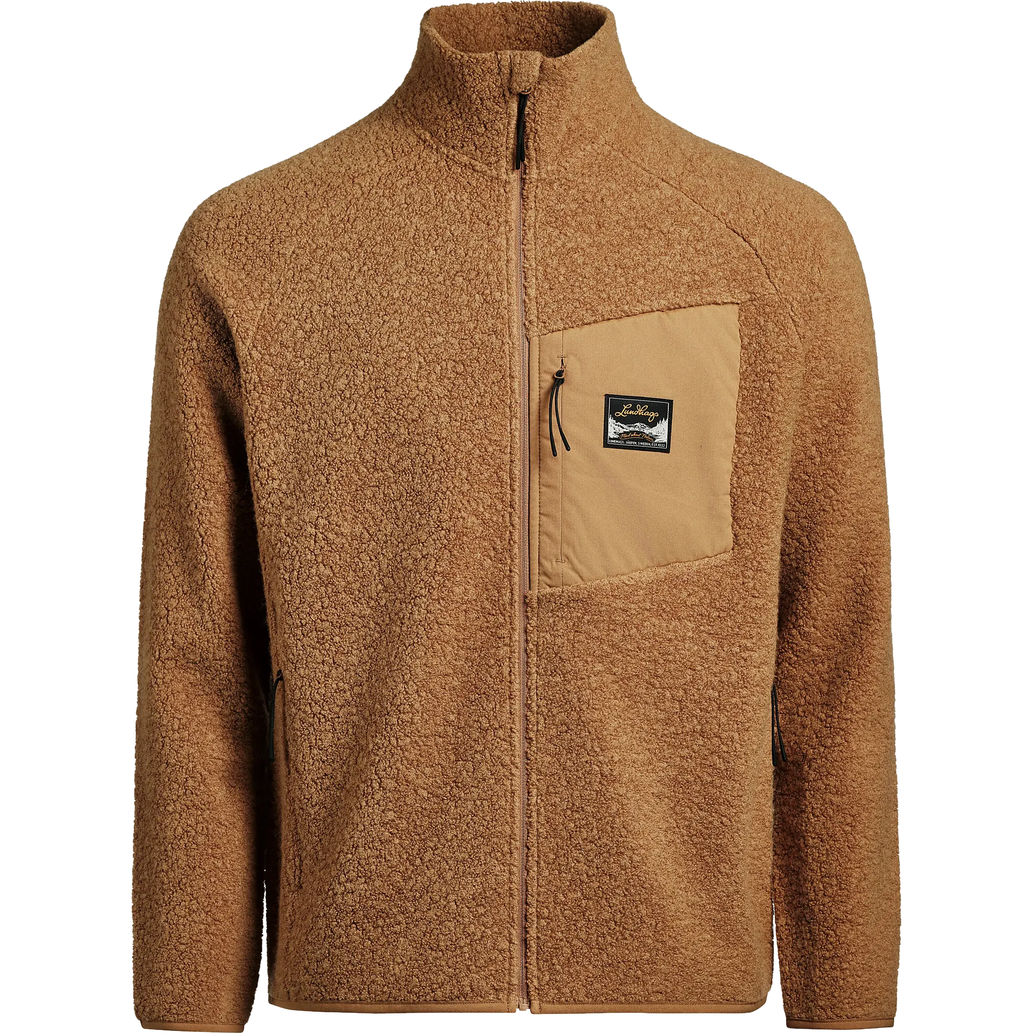 Flok Wool Pile Men herrefleece