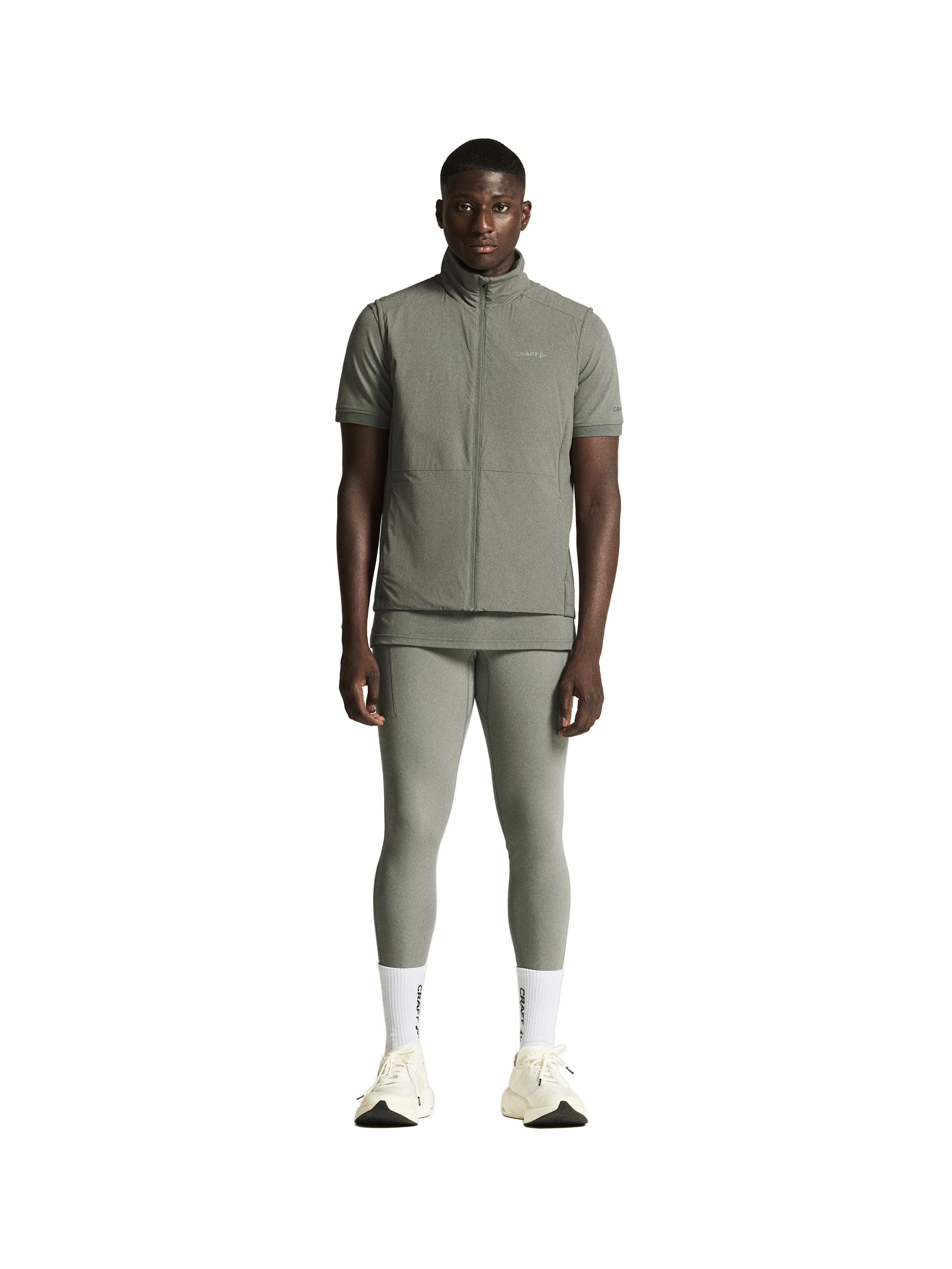 Craft Adv Essence Warm Vest 2 Men - Leaf - L - Løbeveste
