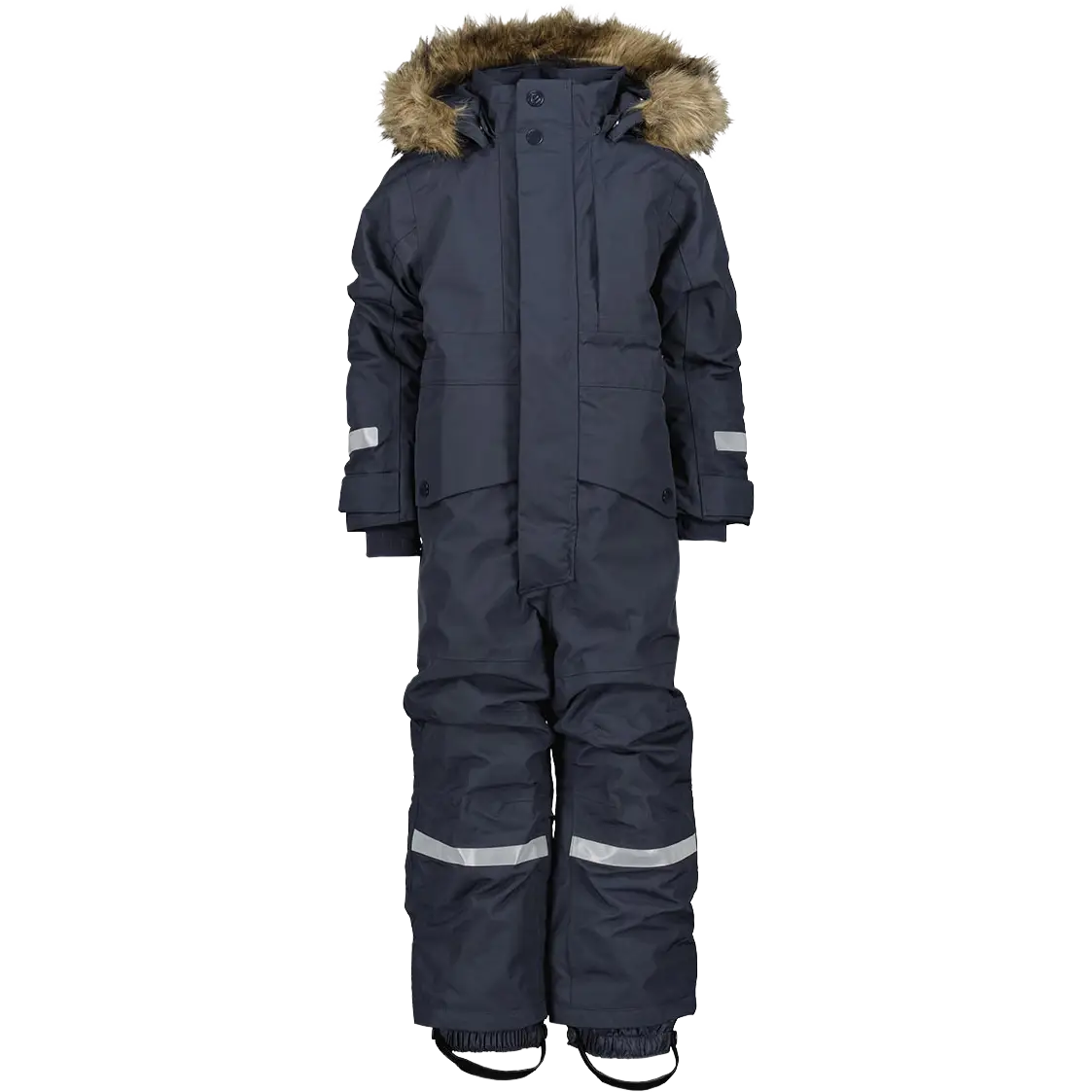 Didriksons Björnen Kids Coverall flyverdragt - Navy - 80 cm - Flyverdragter til børn