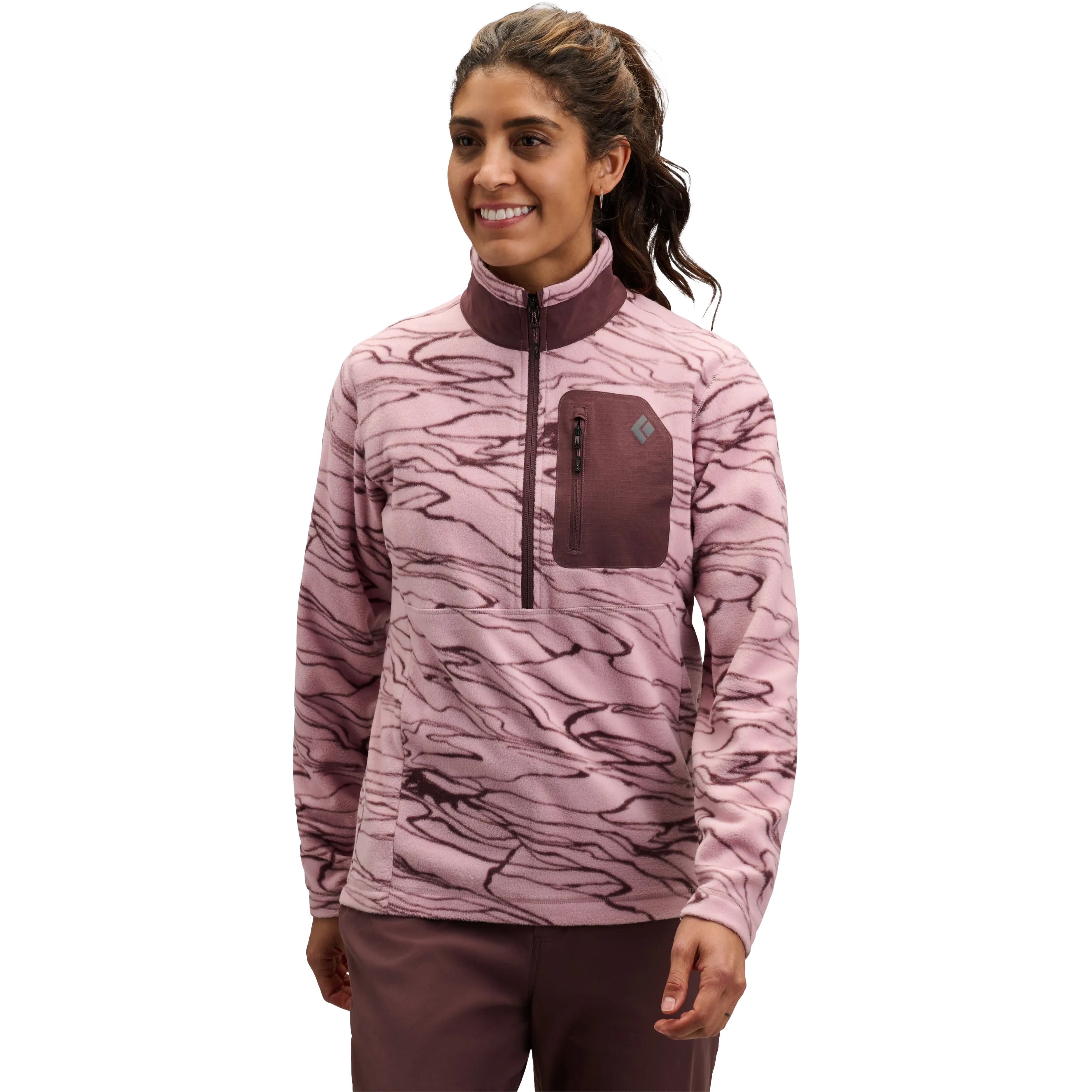 Black Diamond Rift HZ Fleece Jacket Women - Relief - M - Fleecetrøjer