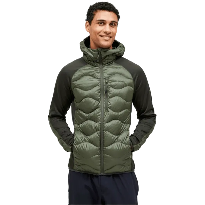Helium Down Hybrid Hood Men