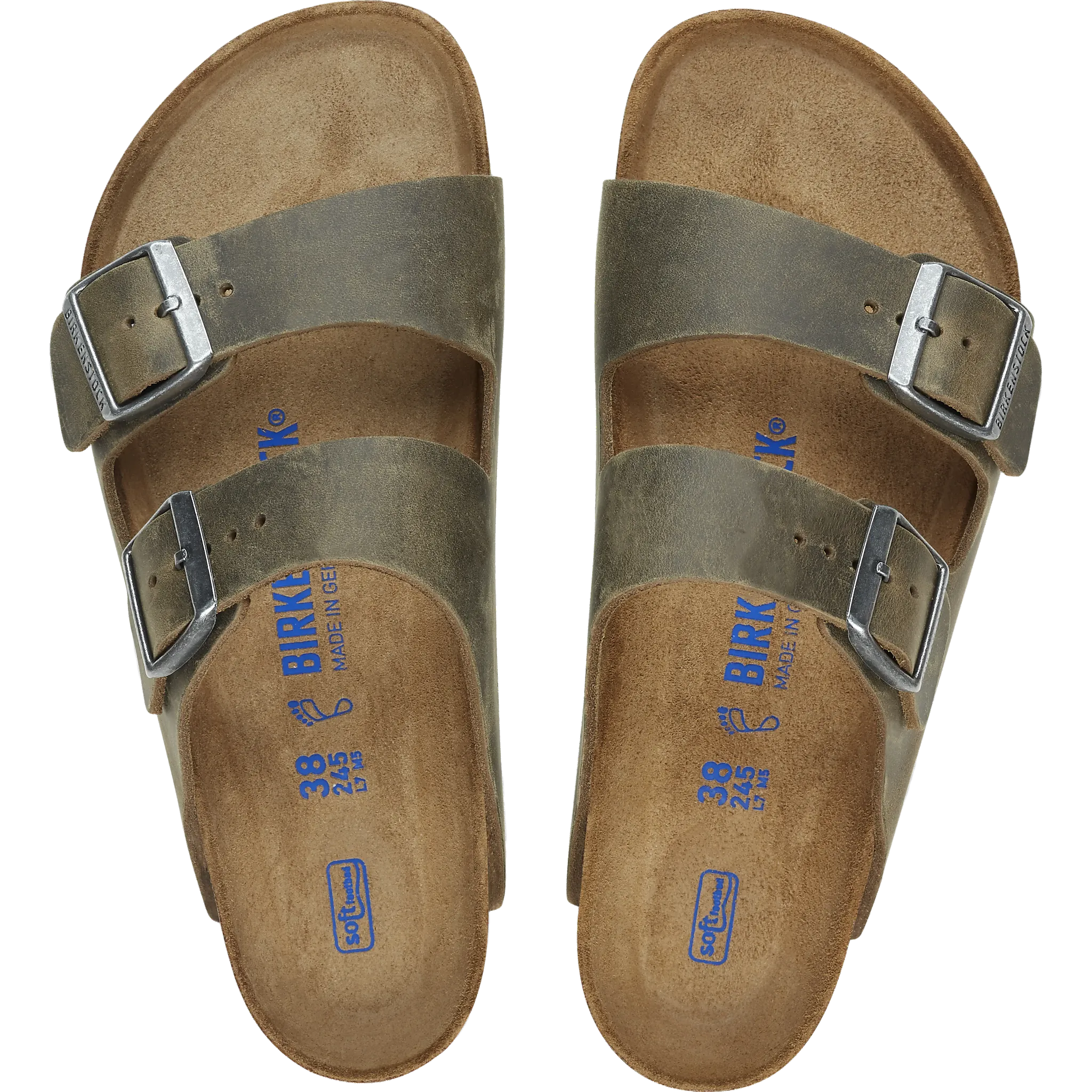 Arizona Soft Footbed Oiled Leather Regular