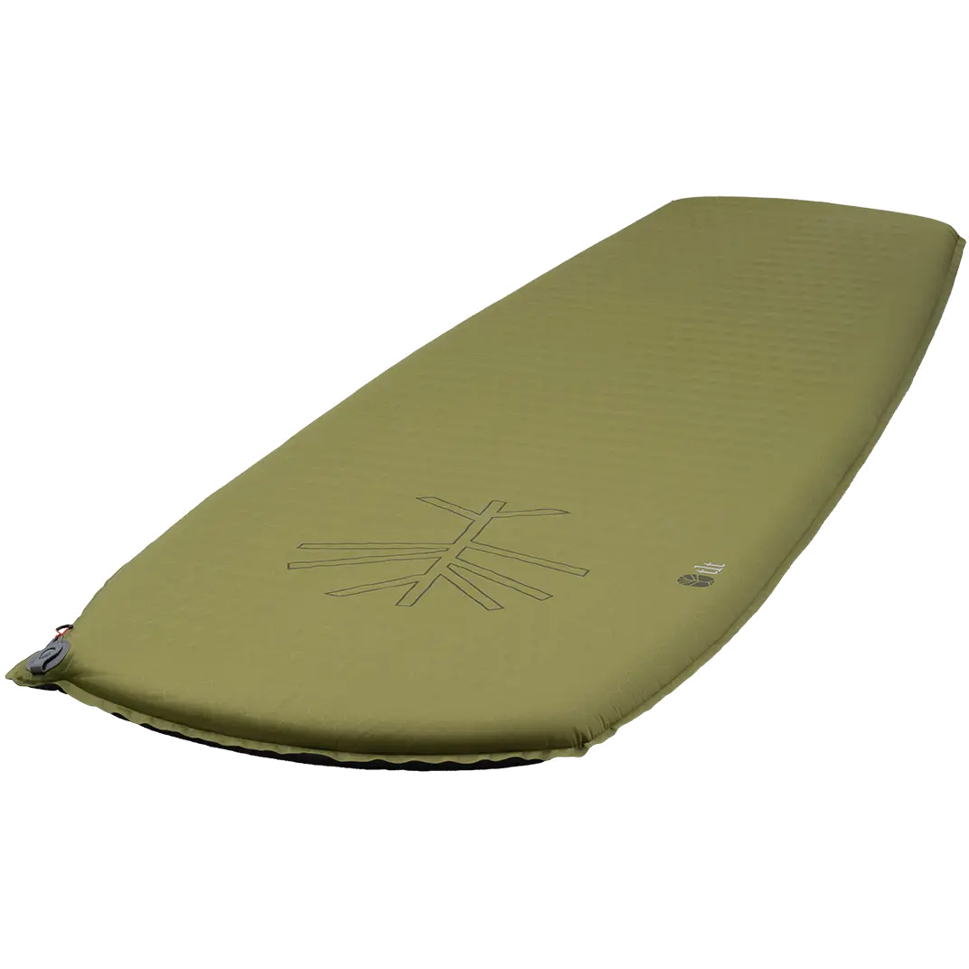 TLT HVIL Basic Large liggeunderlag - Calla Green - One size - Selvoppustelige liggeunderlag