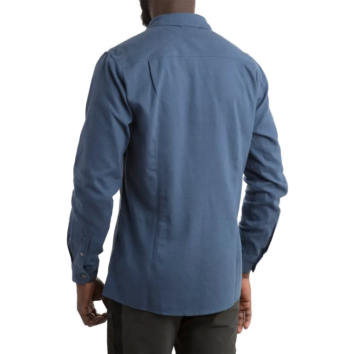 Ekren Solid LS Shirt Men herrskjorta