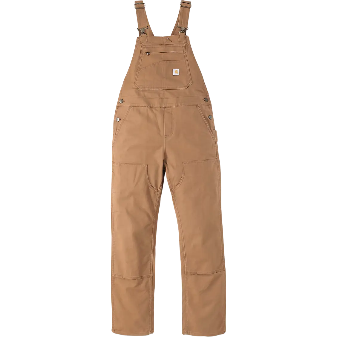 Carhartt Loose Fit Denim Bib Overall Women - Carhartt Brown - XL - Hverdagsbukser