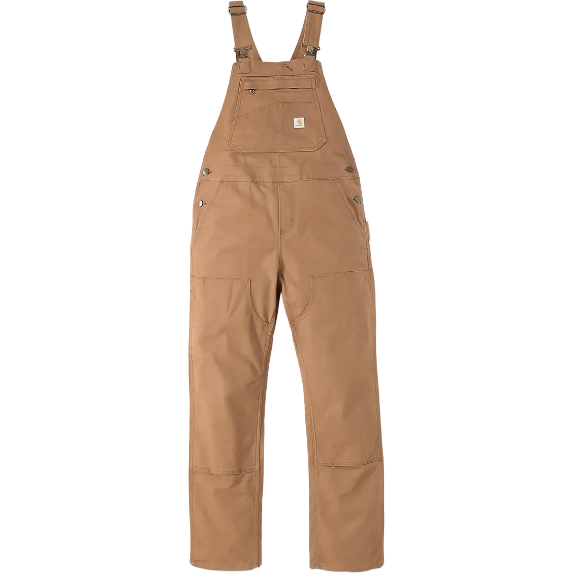 Loose Fit Denim Bib Overall Women