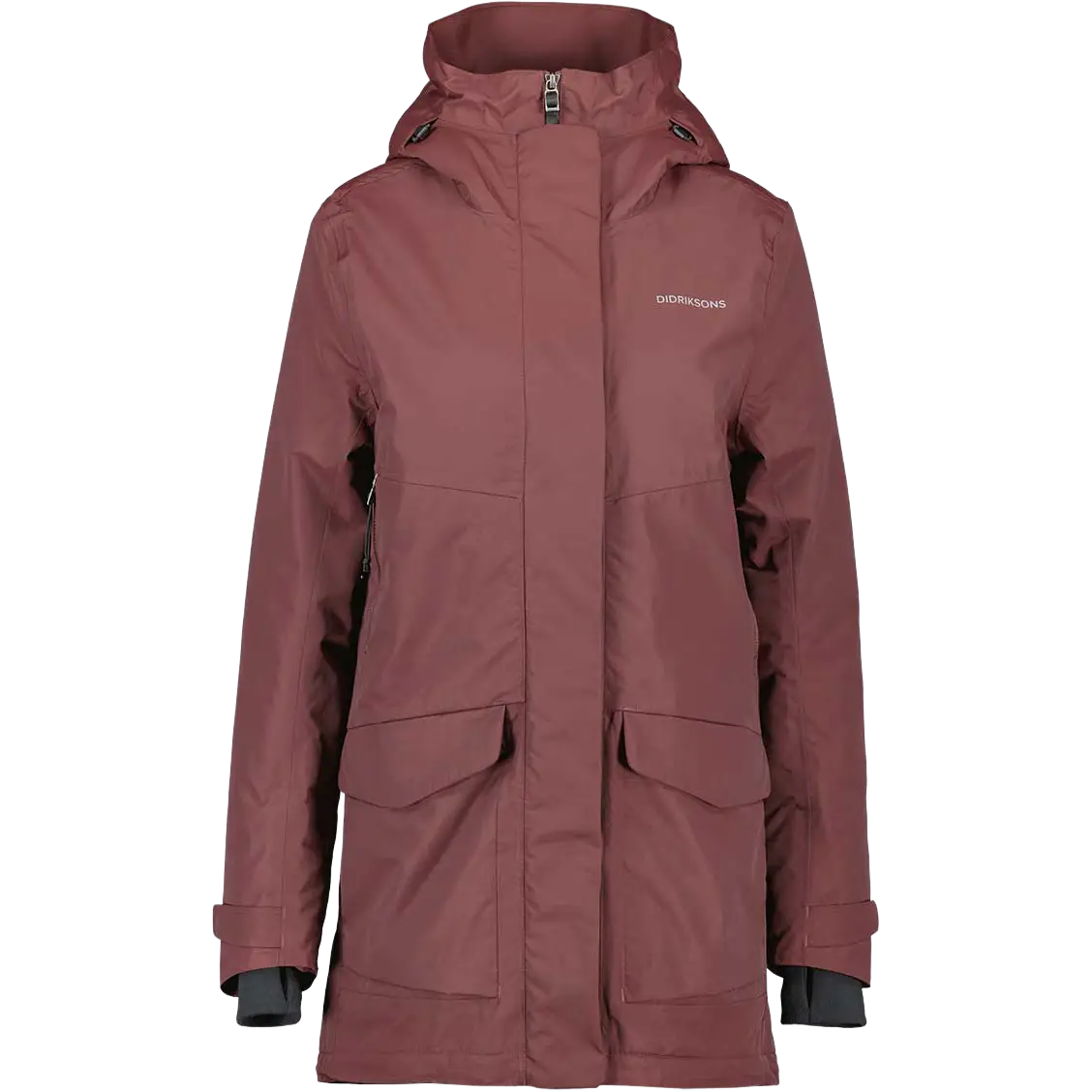 Didriksons Frida Parka 7 Women vinterjakke - Old Rust - 42 - Vinterjakker