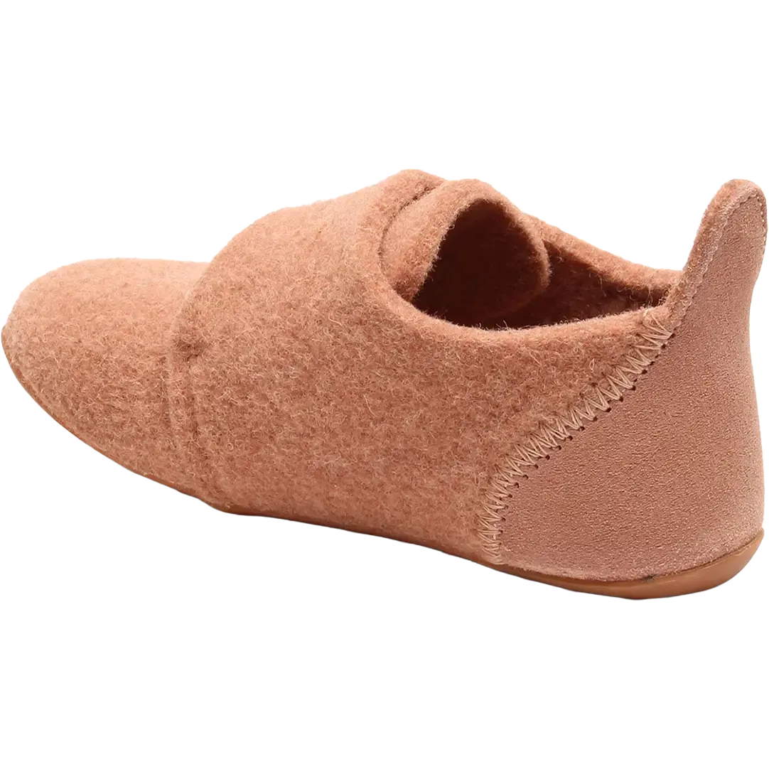 Ulltofflor m/Velcro® barntofflor