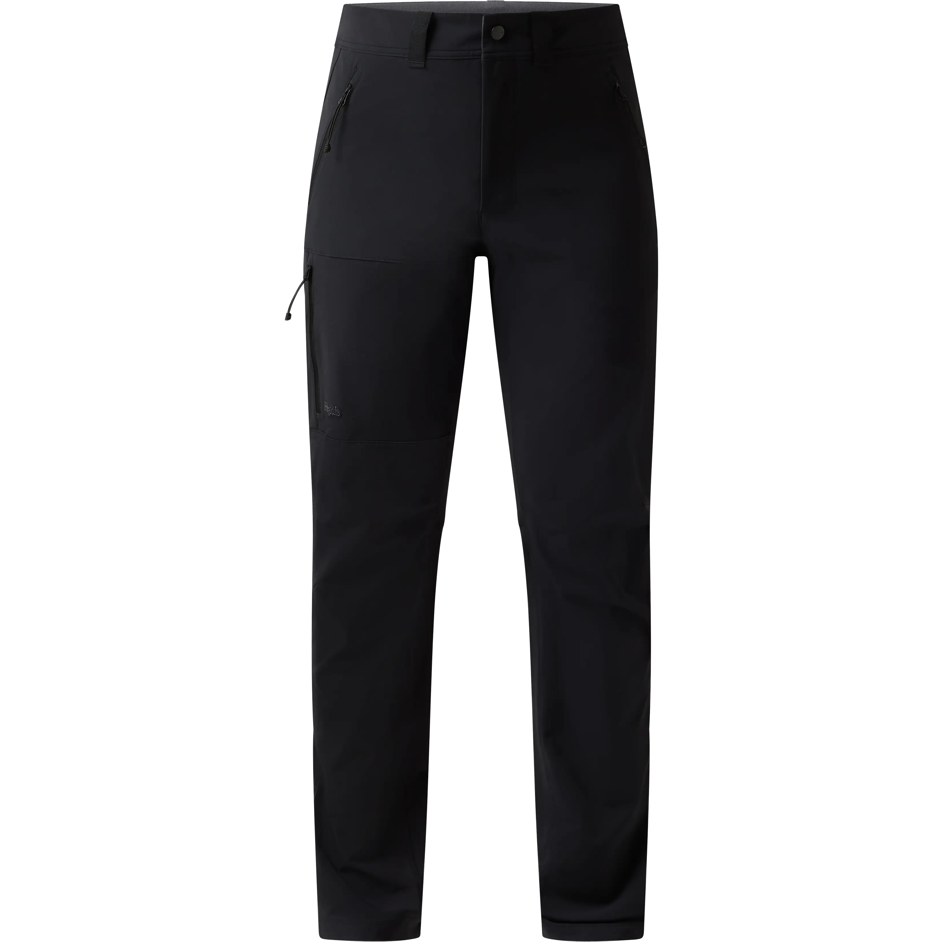 Haglöfs Morän Softshell II Pant Women - True Black - 44 - Vandrebukser