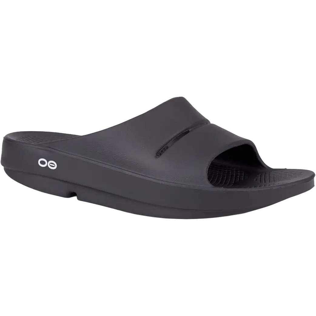 OOFOS OOahh Slippers Unisex - Sort - EU 40 - Klipklapper