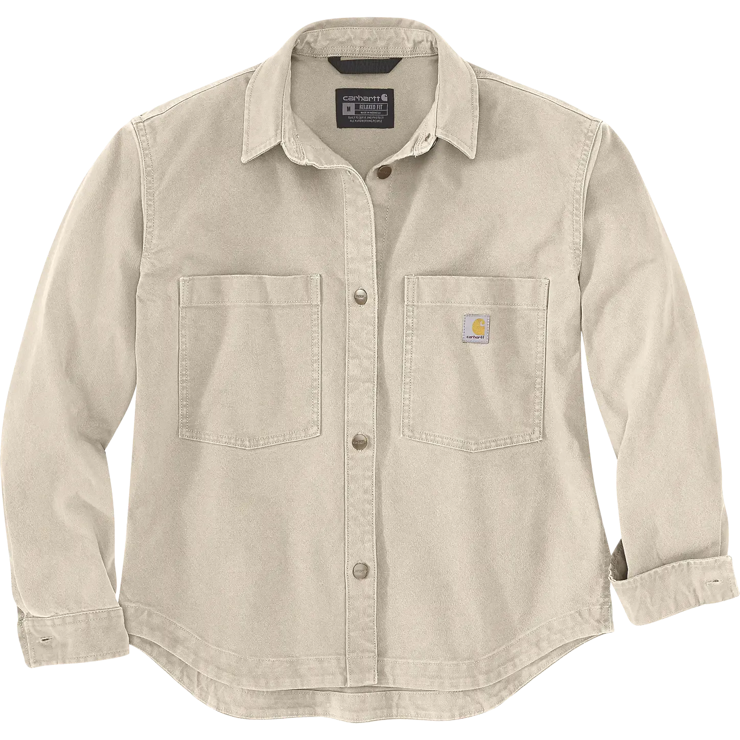 Heavyweight Duck Overshirt Women skjorta