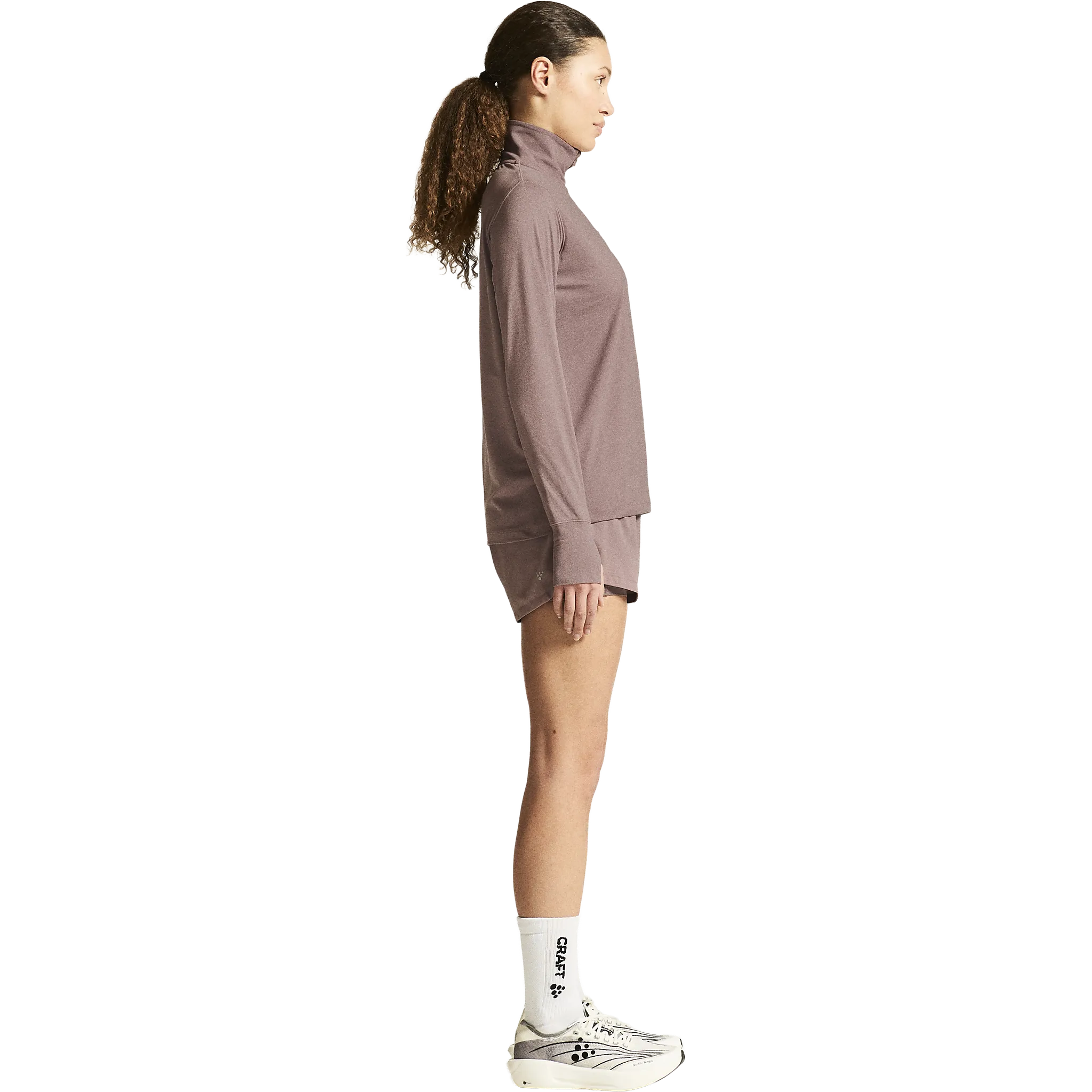 Flow Half Zip Long Sleeve Women