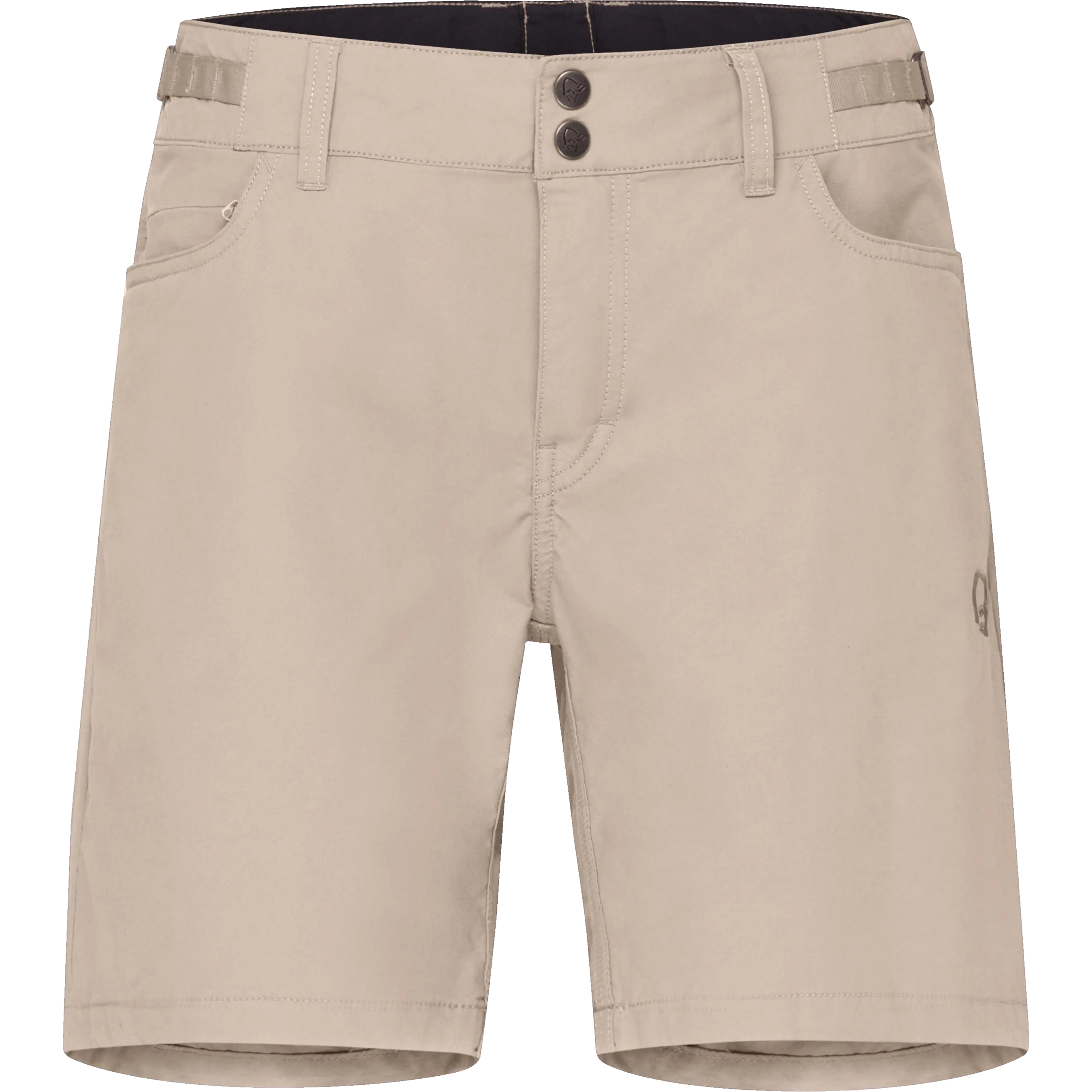 Norrøna Femund Cotton Shorts Women dameshorts - Pure Cashmere - M